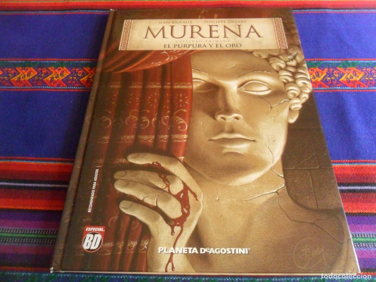 C&oacute;mics: MURENA CAP&Iacute;TULO PRIMERO 1 EL P&Uacute;RPURA Y EL ORO. PLANETA 2003. TAPAS DURAS. BUEN ESTADO.