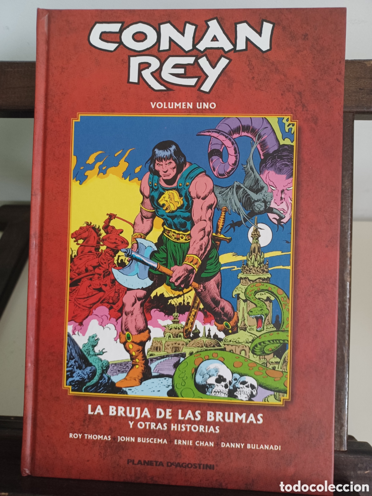 C&oacute;mics: Conan Rey Volumen 1 La bruja de las brumas y otras historias/ Planeta DeAgostini/ NUEVO A ESTRENAR
