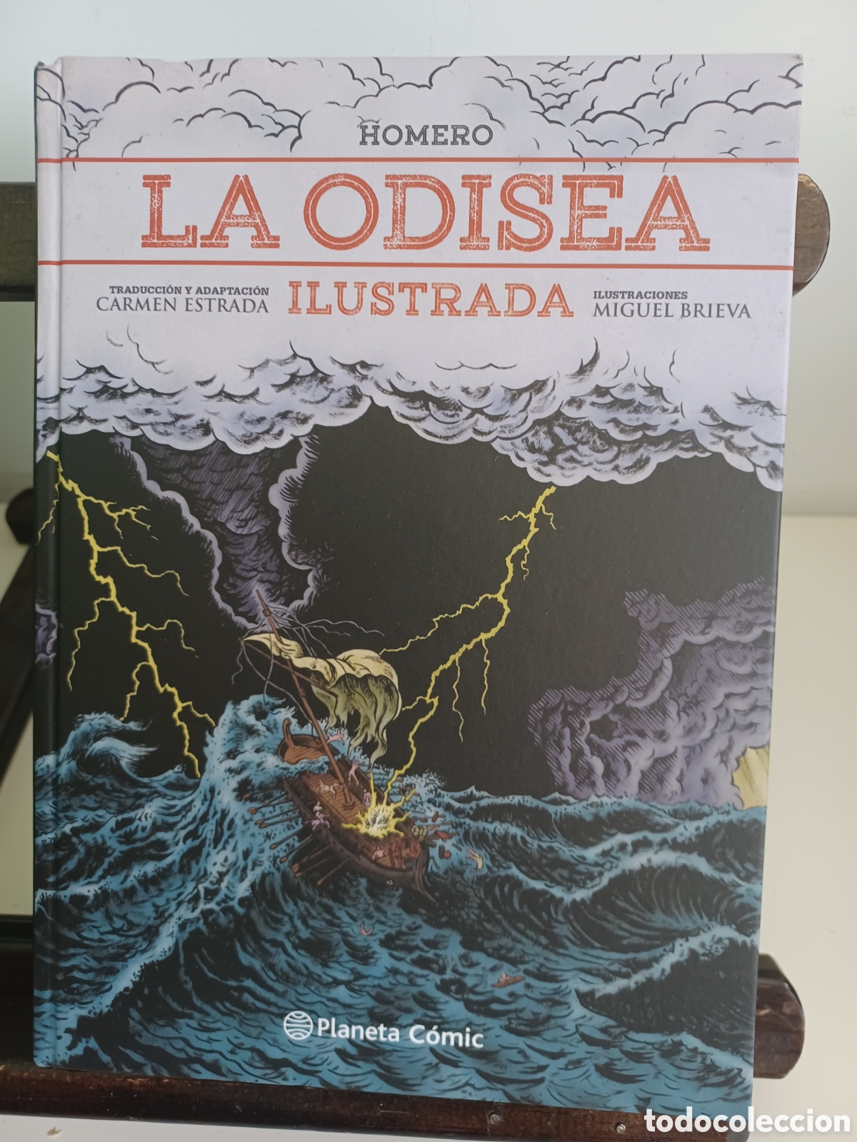 C&oacute;mics: La Odisea ilustrada/ Miguel Brieva/ Homero/ Planeta C&oacute;mic/ NUEVO A ESTRENAR