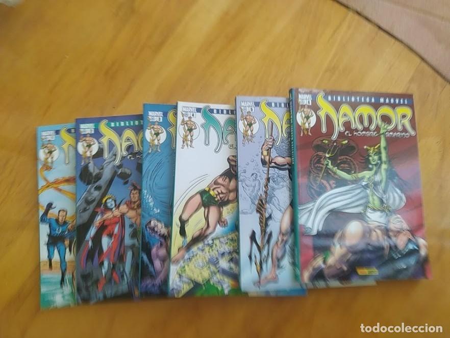 C&oacute;mics: NAMOR, BIBLIOTECA MARVEL, 6 PRIMEROS NUMEROS - Foto 1