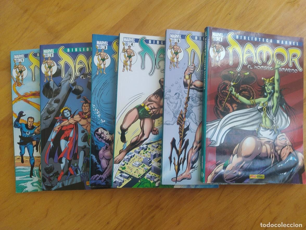 C&oacute;mics: NAMOR, BIBLIOTECA MARVEL, 6 PRIMEROS NUMEROS - Foto 2
