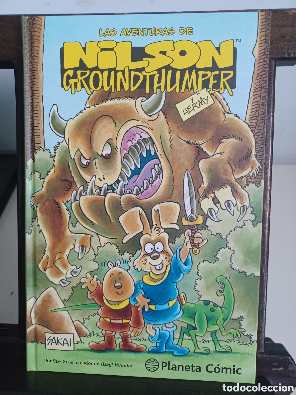 C&oacute;mics: Las aventuras de Nilson Groundthumper y Hermy/ Stan Sakai/ Planeta C&oacute;mic/ NUEVO A ESTRENAR