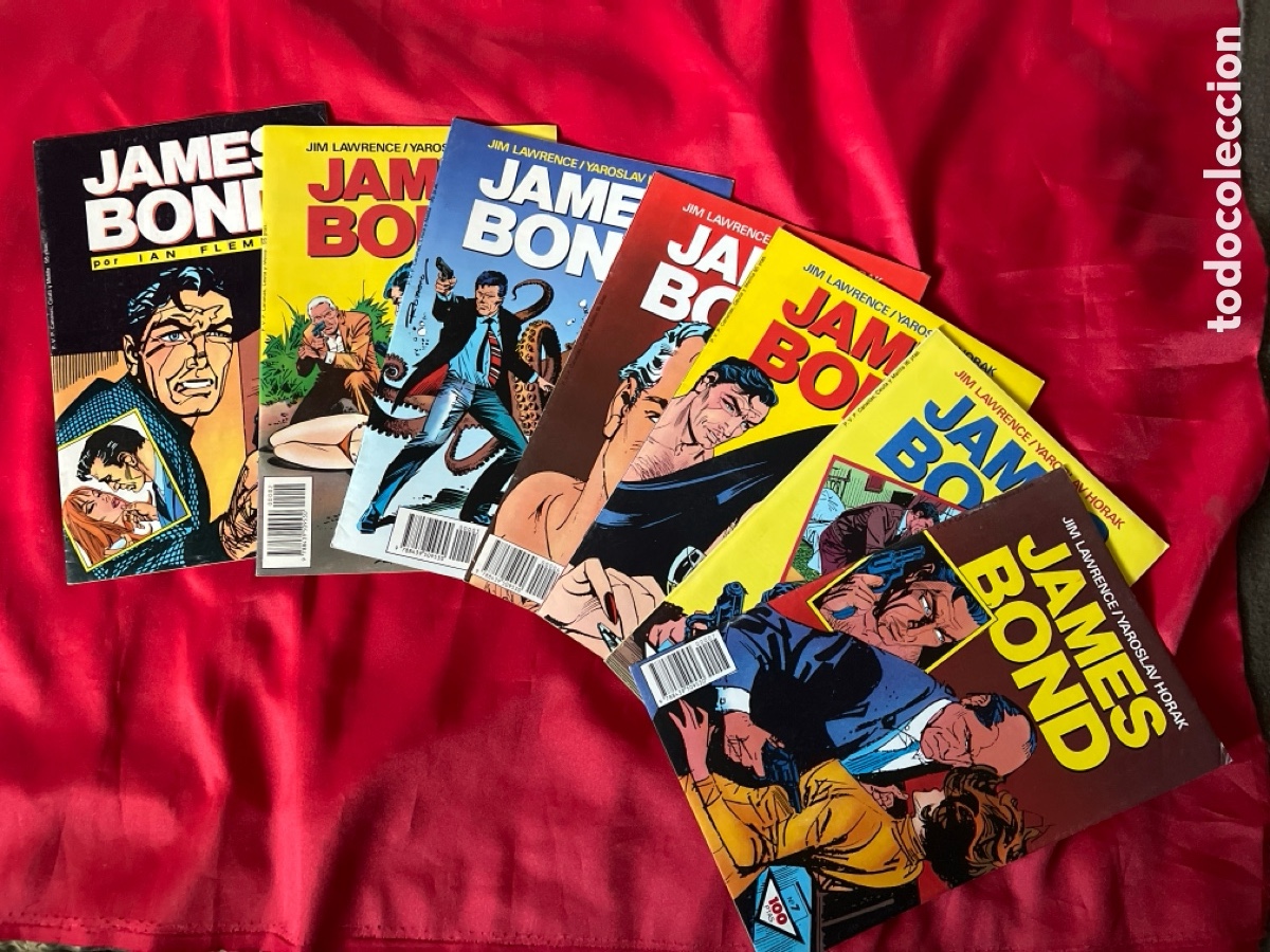 C&oacute;mics: JAMES BOND 7 N&Uacute;M. - COMPLETA- JIM LAWRENCE & YAROSLAV HORAK