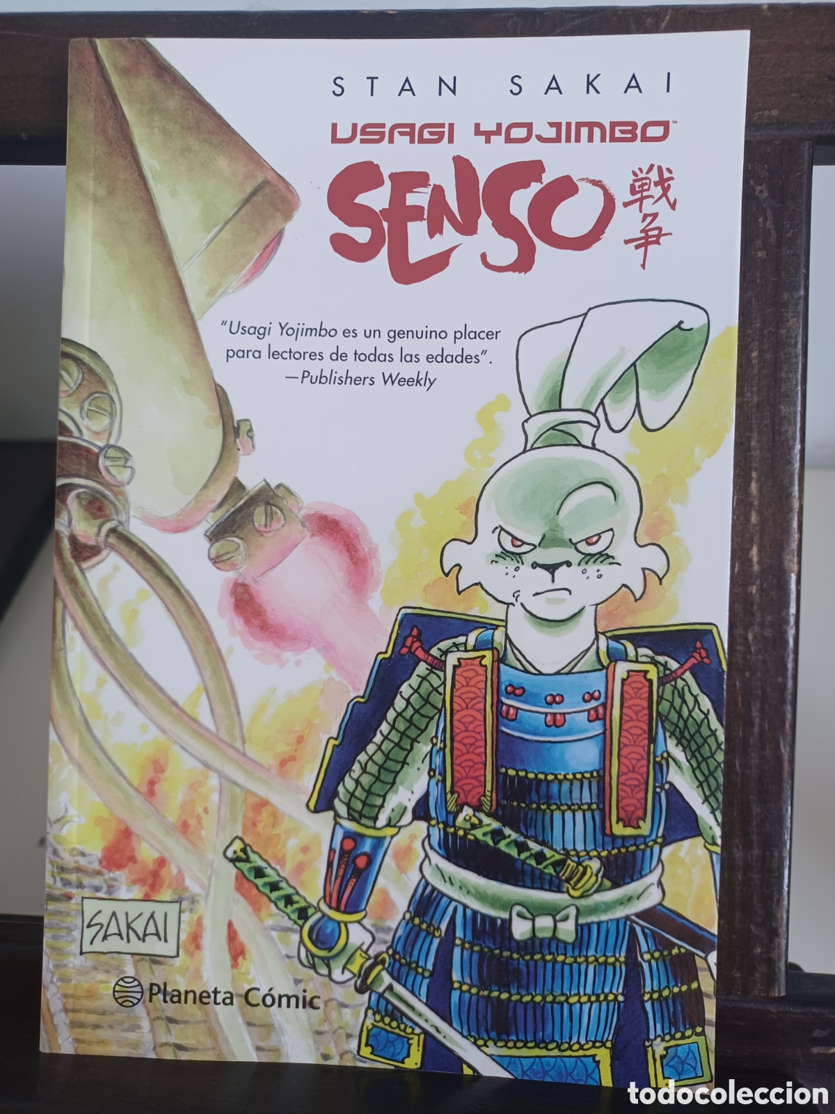 C&oacute;mics: Usagi Yojimbo. Senso/ Stan Sakai/ Planeta C&oacute;mic/ Descatalogado/ NUEVO A ESTRENAR