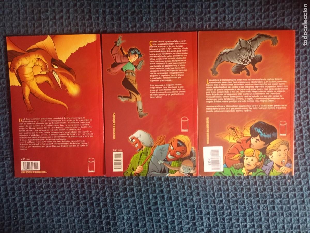 C&oacute;mics: LEAVE IT TO CHANCE COMPLETA 3 TOMOS PLANETA - Foto 2