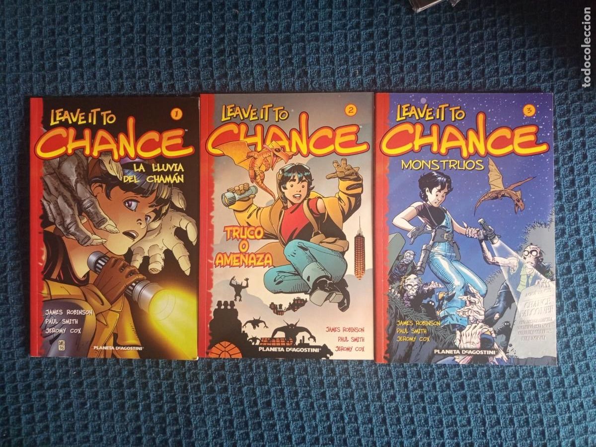 C&oacute;mics: LEAVE IT TO CHANCE COMPLETA 3 TOMOS PLANETA - Foto 1