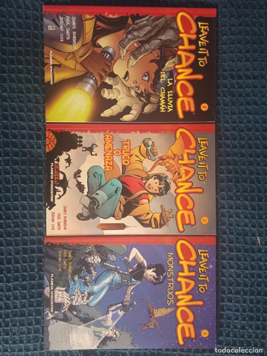 C&oacute;mics: LEAVE IT TO CHANCE COMPLETA 3 TOMOS PLANETA