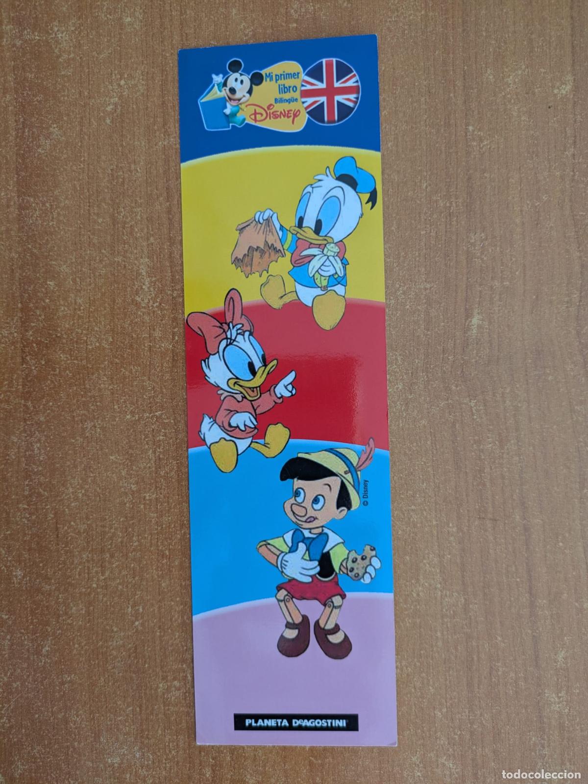 C&oacute;mics: Marcap&aacute;ginas Mi primer libro biling&uuml;e Disney. Planeta de Agostini.