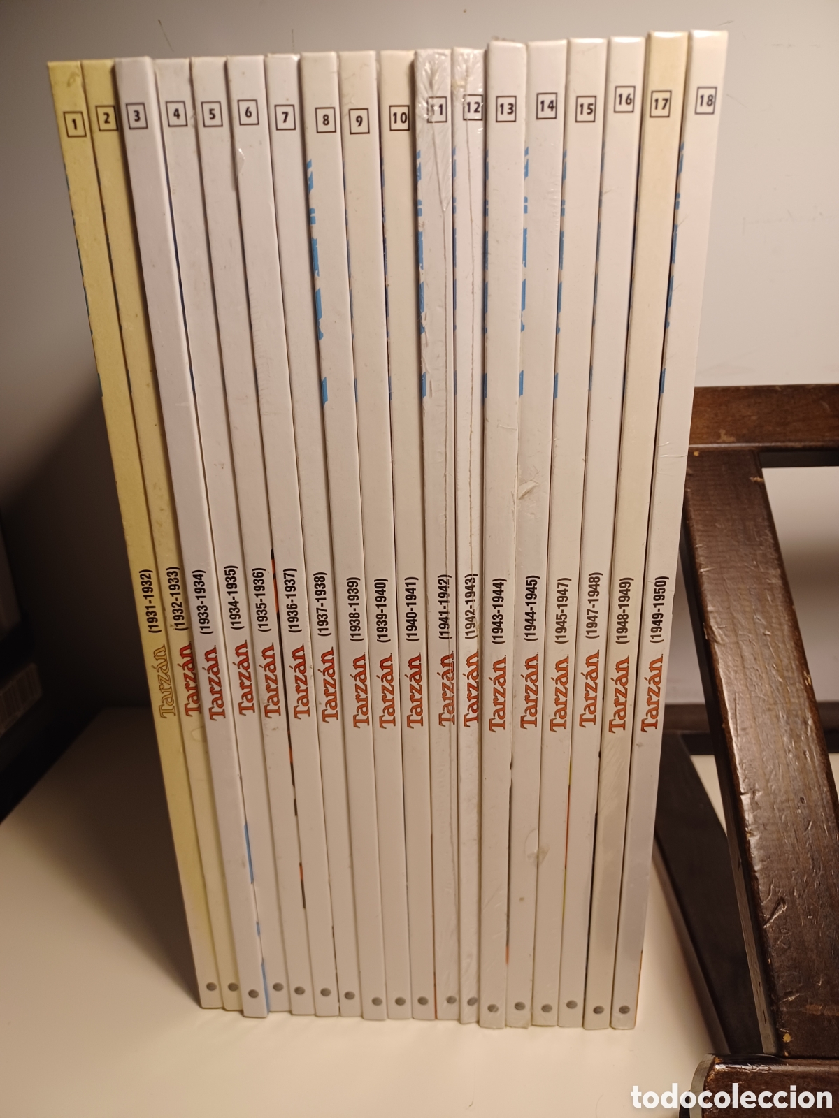C&oacute;mics: Tarz&aacute;n. Biblioteca grandes del c&oacute;mic. Completa 18 tomos/ Planeta DeAgostini