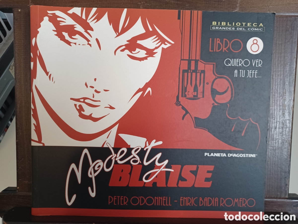 C&oacute;mics: Modesty Blaise. Libro 8. Biblioteca Grandes del C&oacute;mic/ Planeta DeAgostini