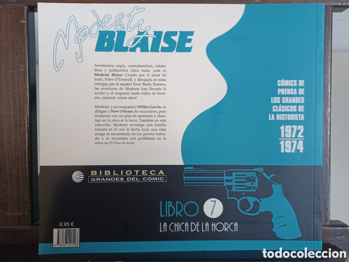 C&oacute;mics: Modesty Blaise. Libro 7. Biblioteca Grandes del C&oacute;mic/ Planeta DeAgostini - Foto 2