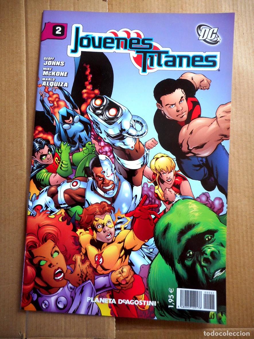 C&oacute;mics: J&Oacute;VENES TITANES N&ordm;2 (PLANETA-DICIEMBRE 2005) GEOFF JOHNS - MIKE MCKONE