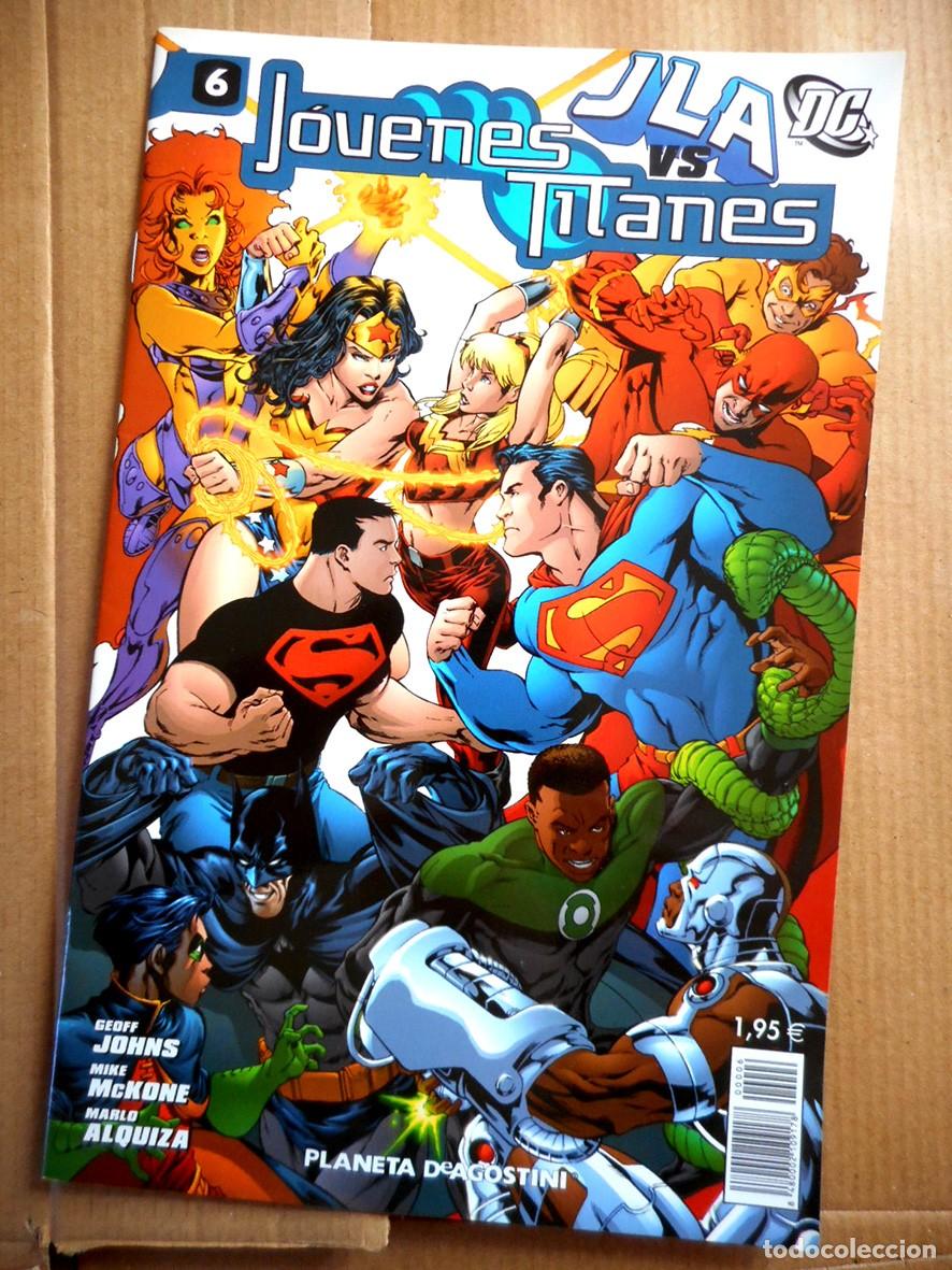 C&oacute;mics: J&Oacute;VENES TITANES N&ordm;6 (PLANETA-ABRIL 2006) GEOFF JOHNS - MIKE MCKONE