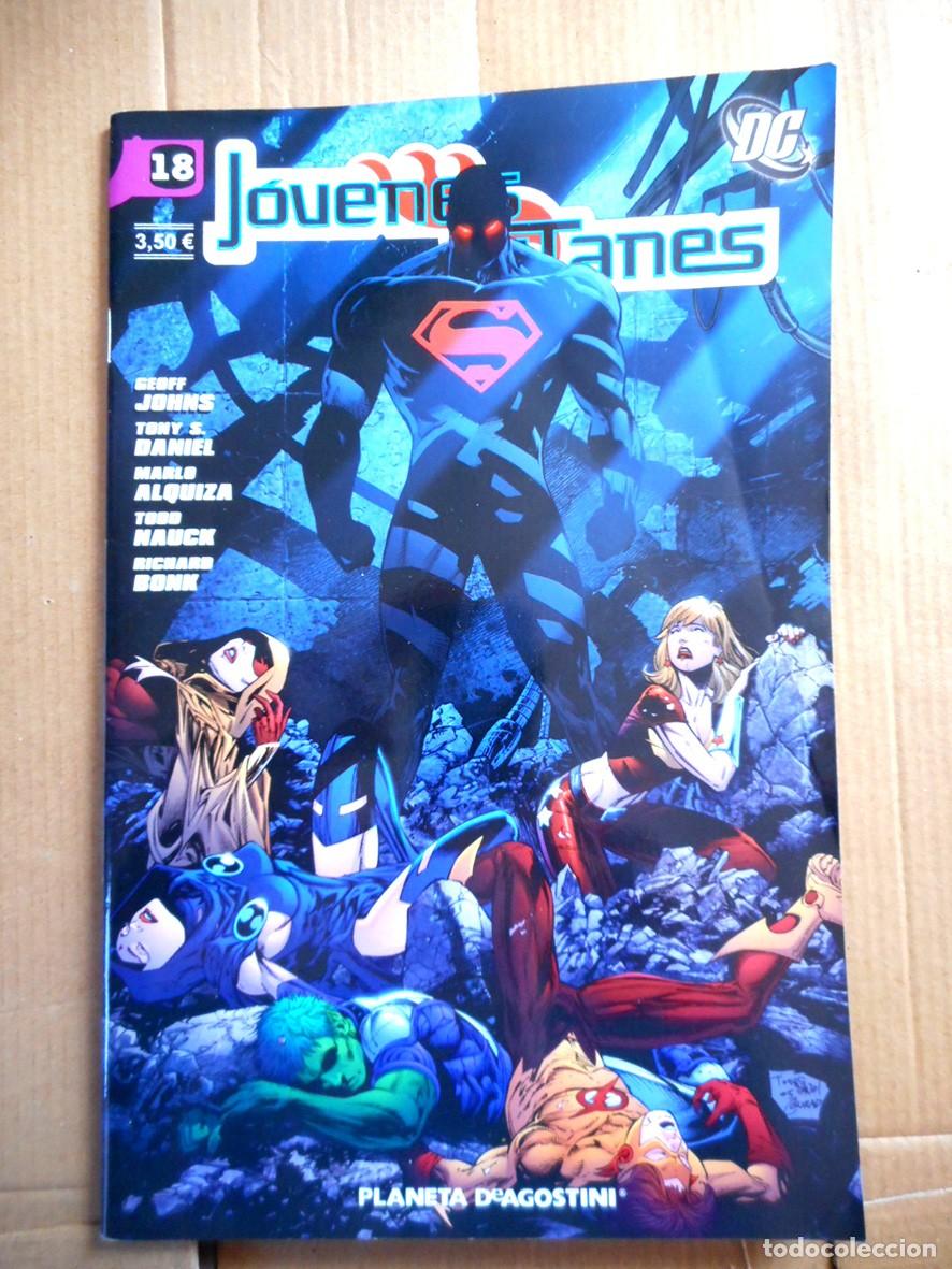 C&oacute;mics: J&Oacute;VENES TITANES N&ordm;18 (PLANETA-ABRIL 2007) GEOFF JOHNS - TONY S.DANIEL