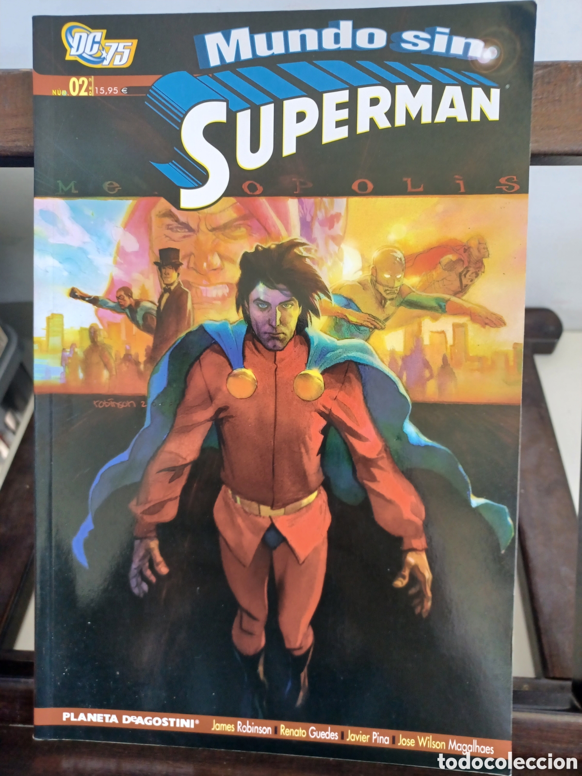 C&oacute;mics: Mundo sin Superman 2/ Planeta DeAgostini/ NUEVO A ESTRENAR