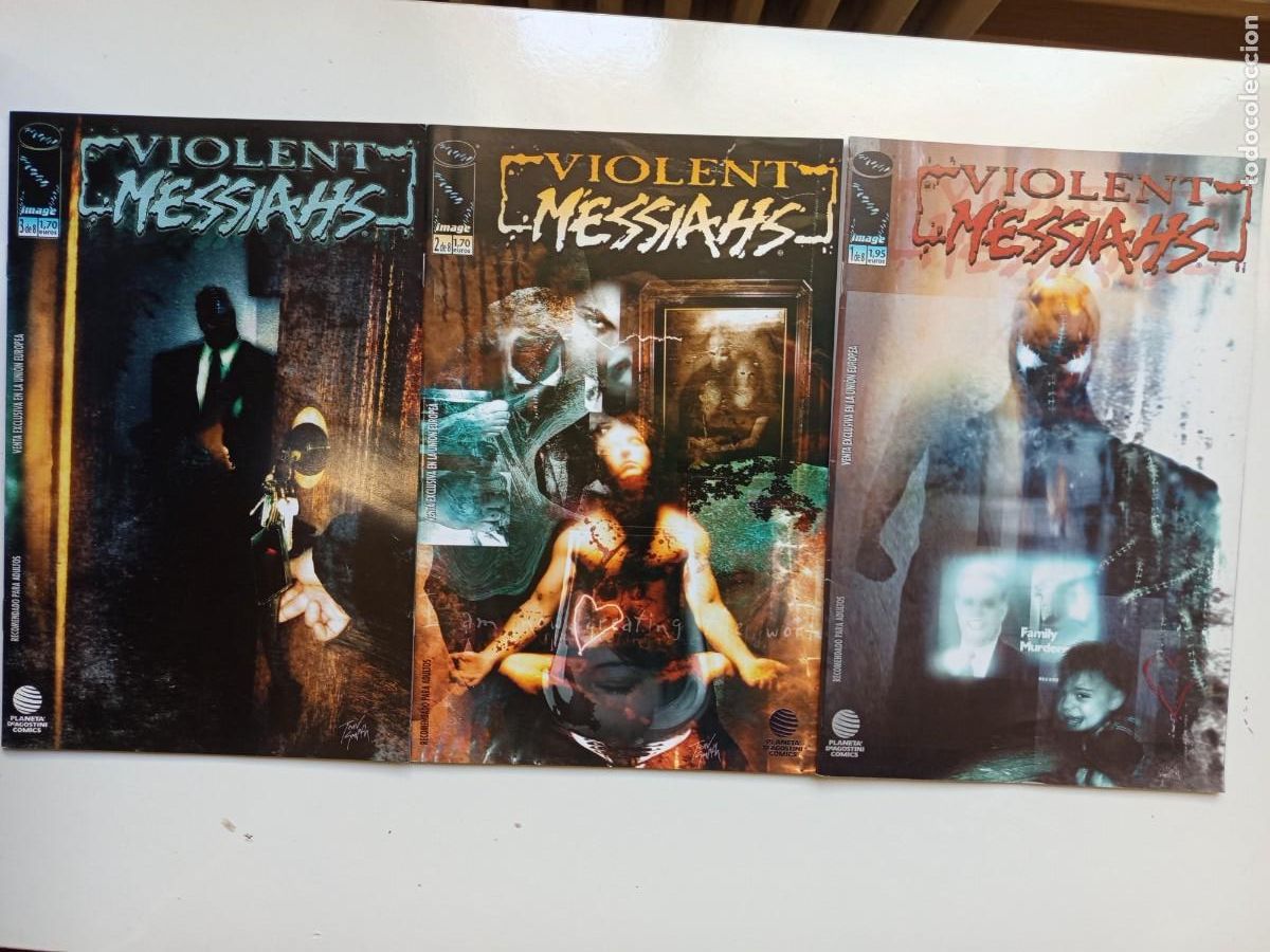 C&oacute;mics: VIOLENT MESSIAHS COMPLETA- NUEVOS-PLANETA - Foto 2