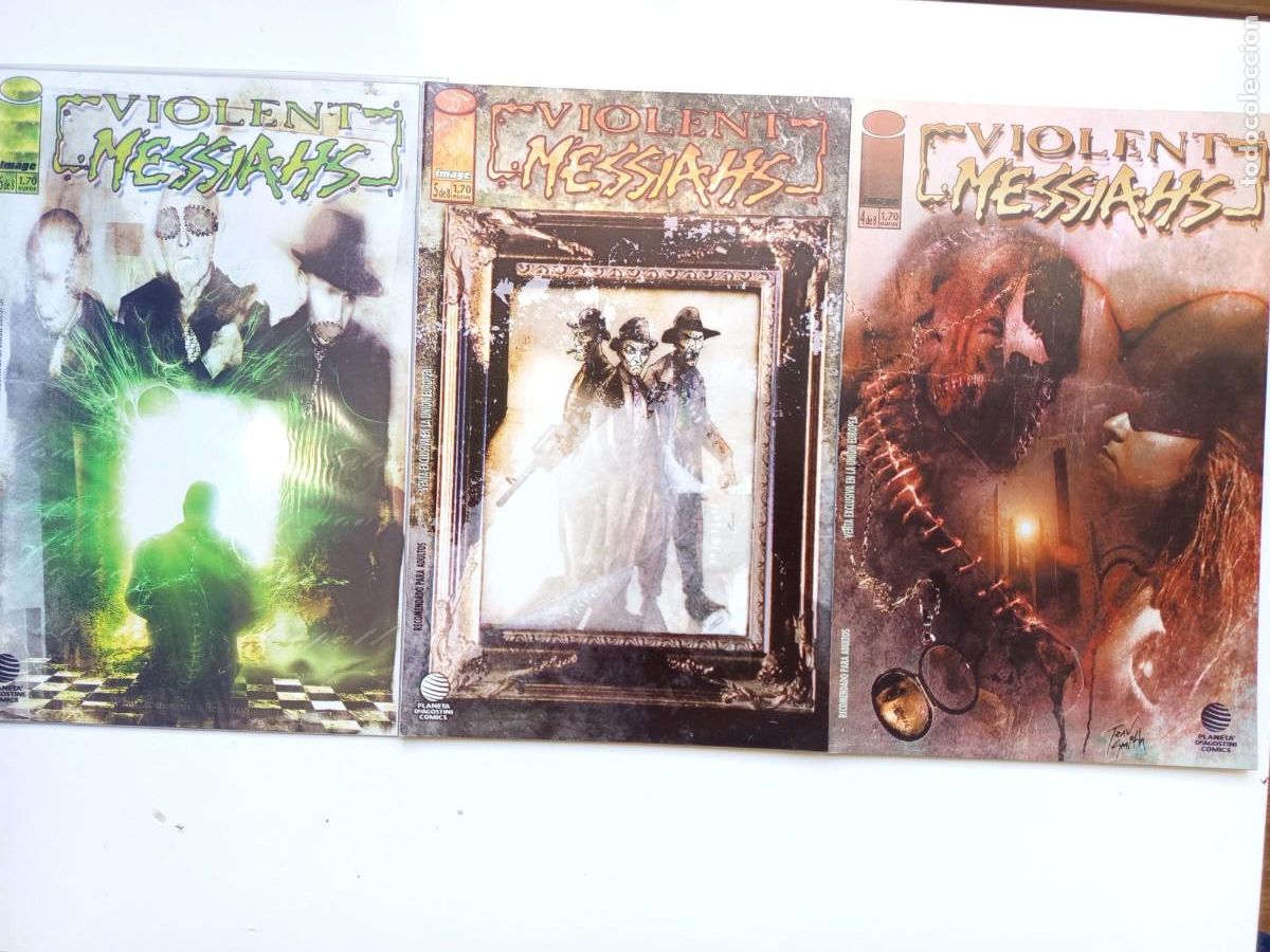 C&oacute;mics: VIOLENT MESSIAHS COMPLETA- NUEVOS-PLANETA - Foto 3
