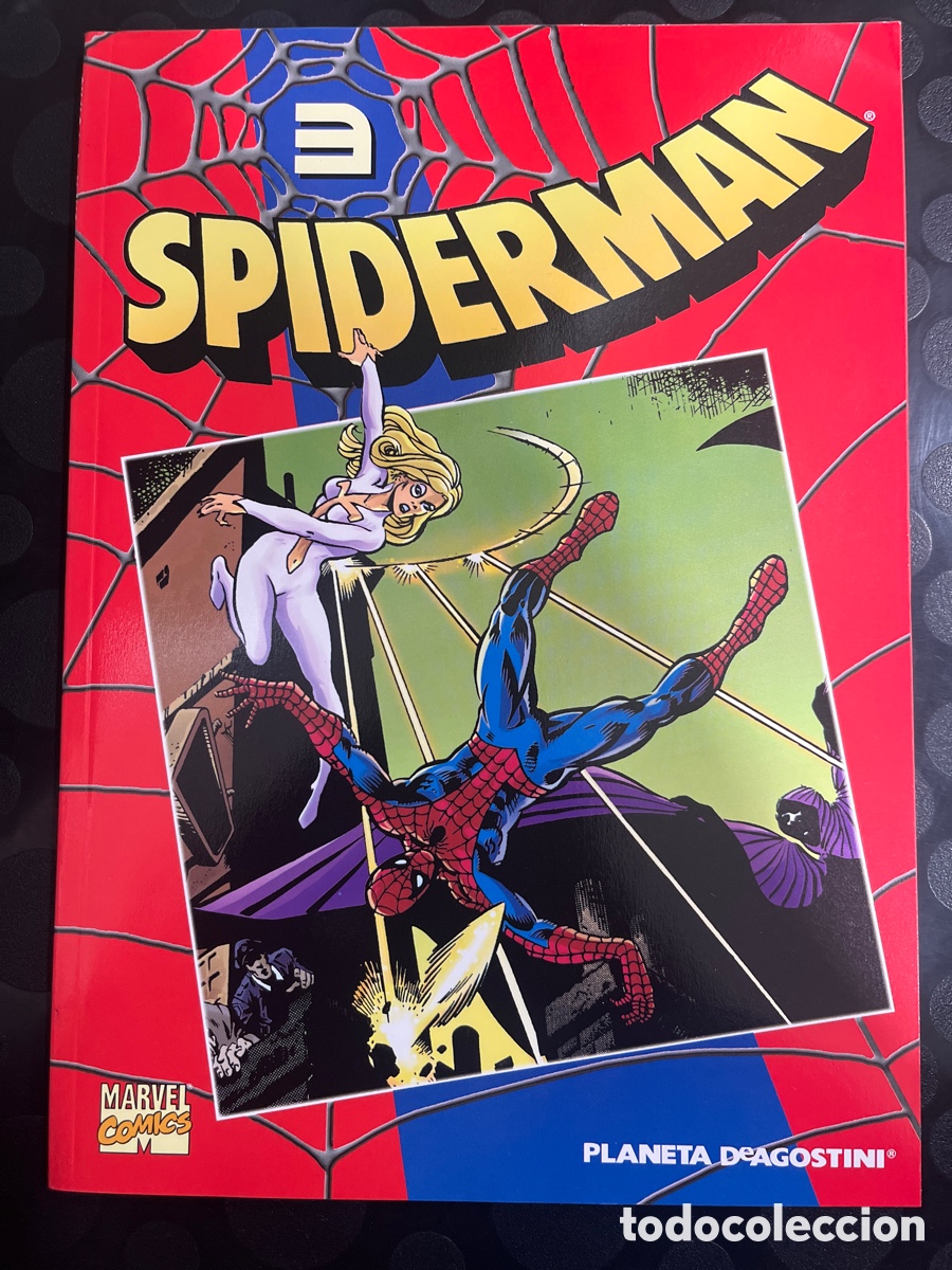 C&oacute;mics: SPIDERMAN VOL.1 N.3 CAPA Y PU&Ntilde;AL COLECCIONABLE ROJO ( 2002/2003 )