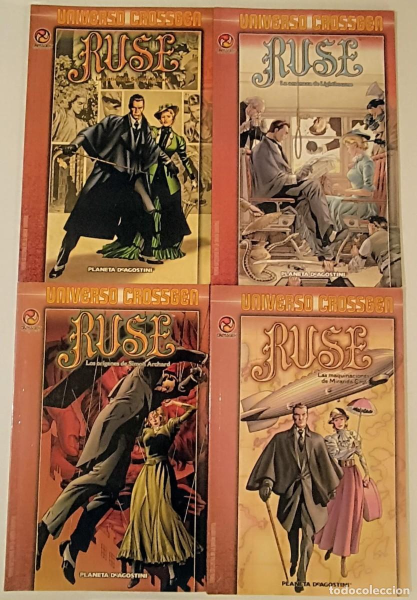 C&oacute;mics: Ruse: Serie Completa (4 Tomos) - Universo CrossGen - Mark Waid - MINT