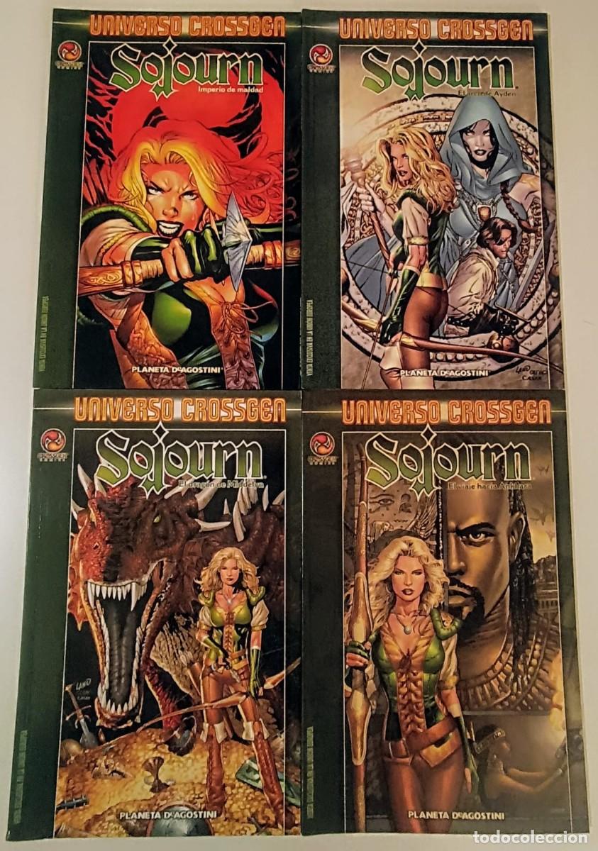 C&oacute;mics: Sojourn: Serie Completa (4 Tomos) - Universo CrossGen - Greg Land - MINT