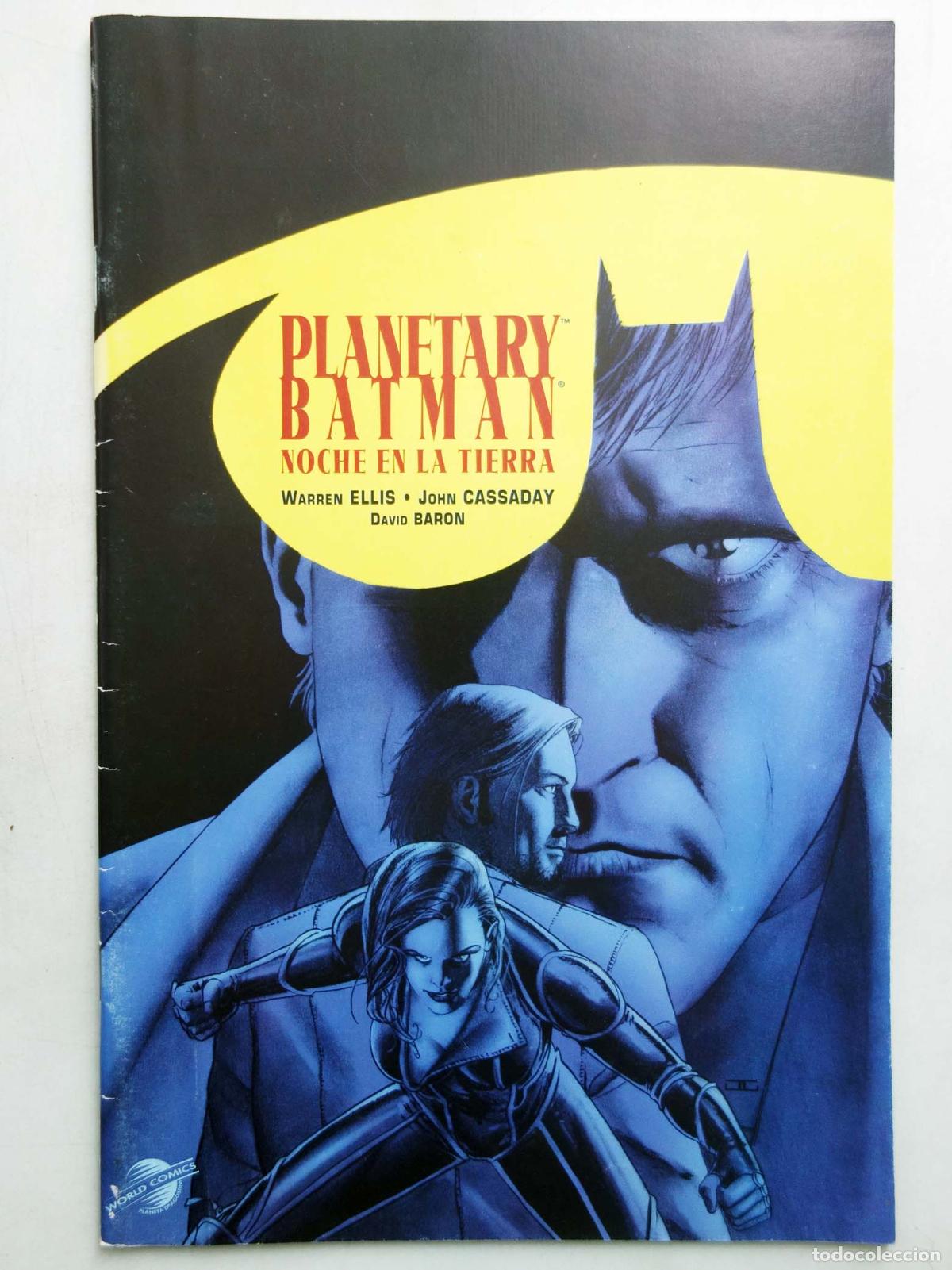 Comics: PLANETARY BATMAN NOCHE EN LA TIERRA (Warren Ellis/John Cassaday) Planeta, 2004