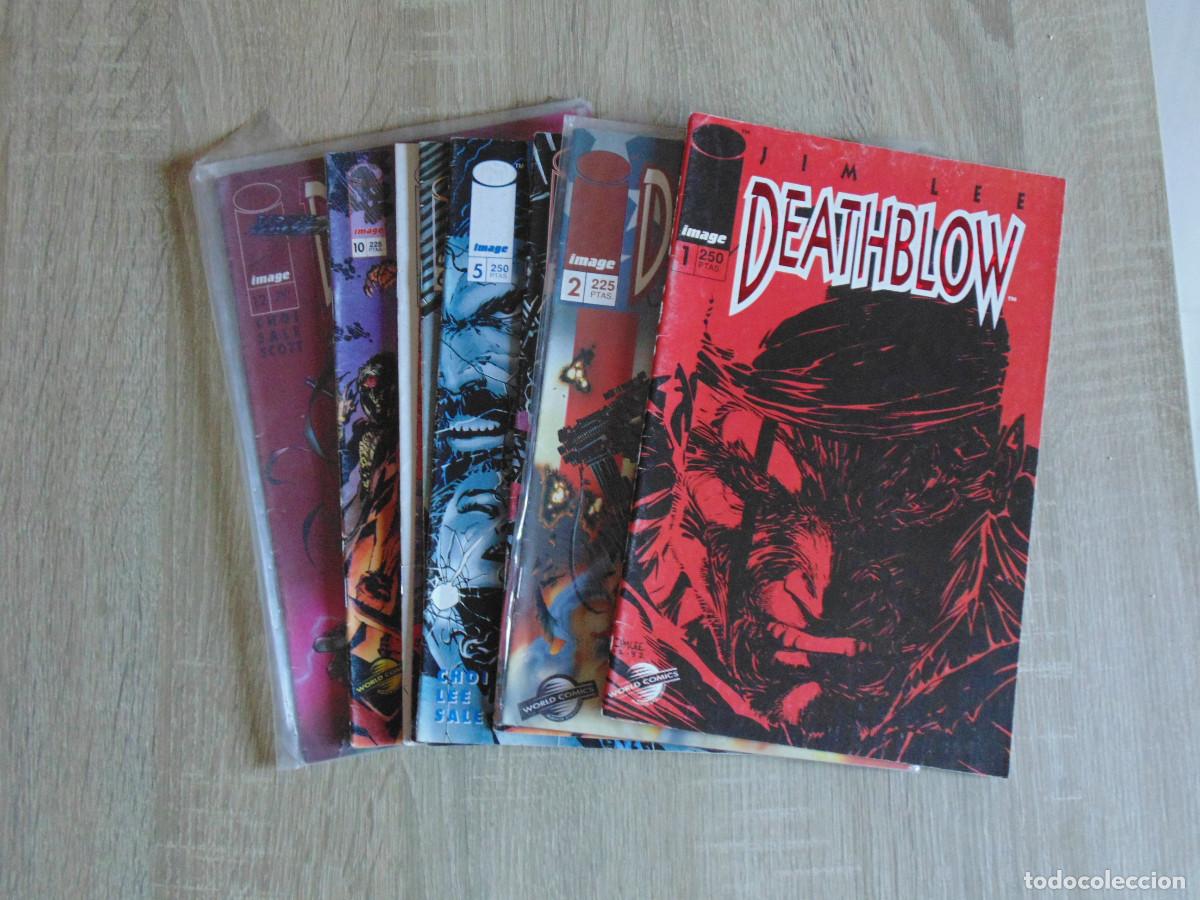 C&oacute;mics: Lote Comics Deathblow n&ordm; 1 al 3, 5 al 10, 12. 1994, Lee / Image / Planeta.