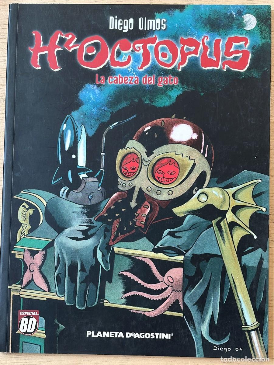 C&oacute;mics: H2 Octopus:La cabeza del gato, volumen 1, de Diego Olmos. Editorial Planeta DeAgostini