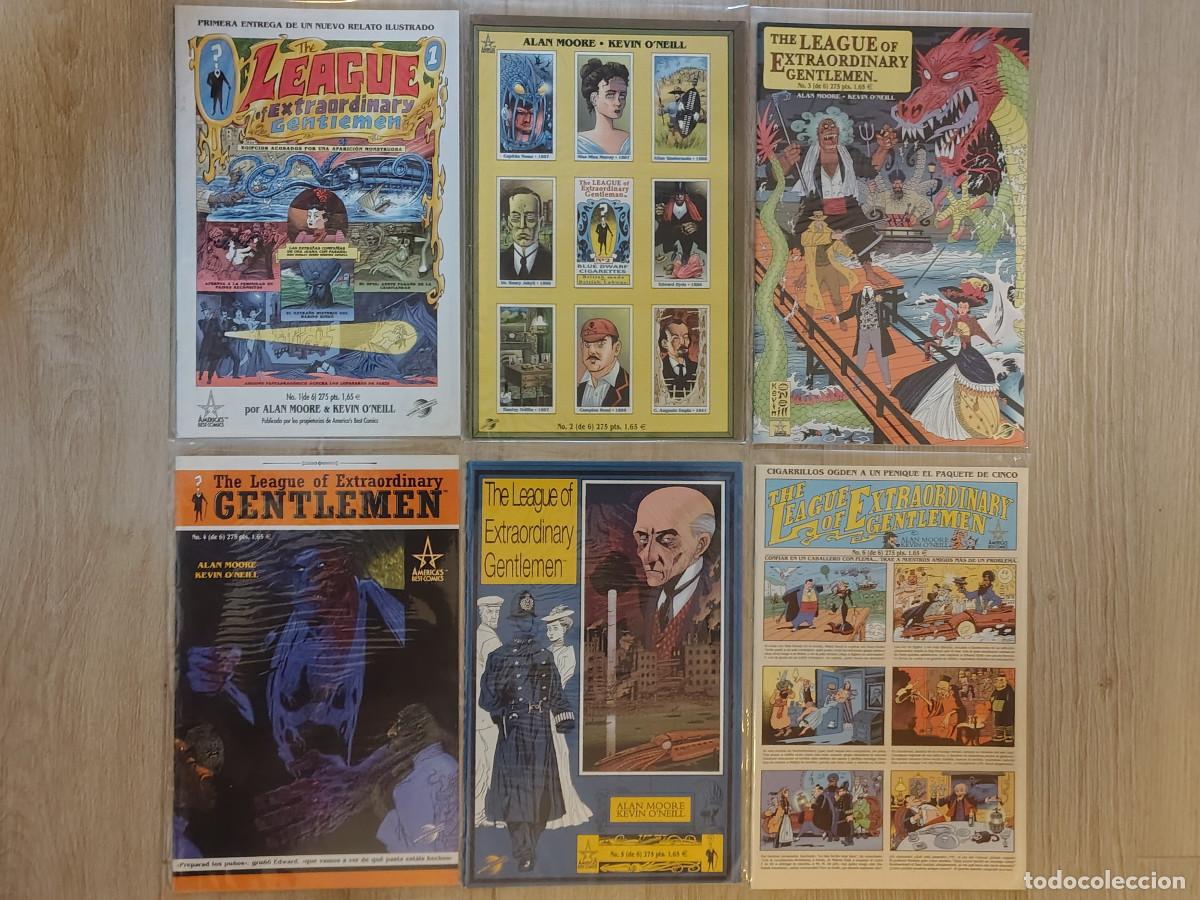 C&oacute;mics: The League of Extraordinary Gentlemen Alan Moore V 1 6 numeros Completa Muy buen estado