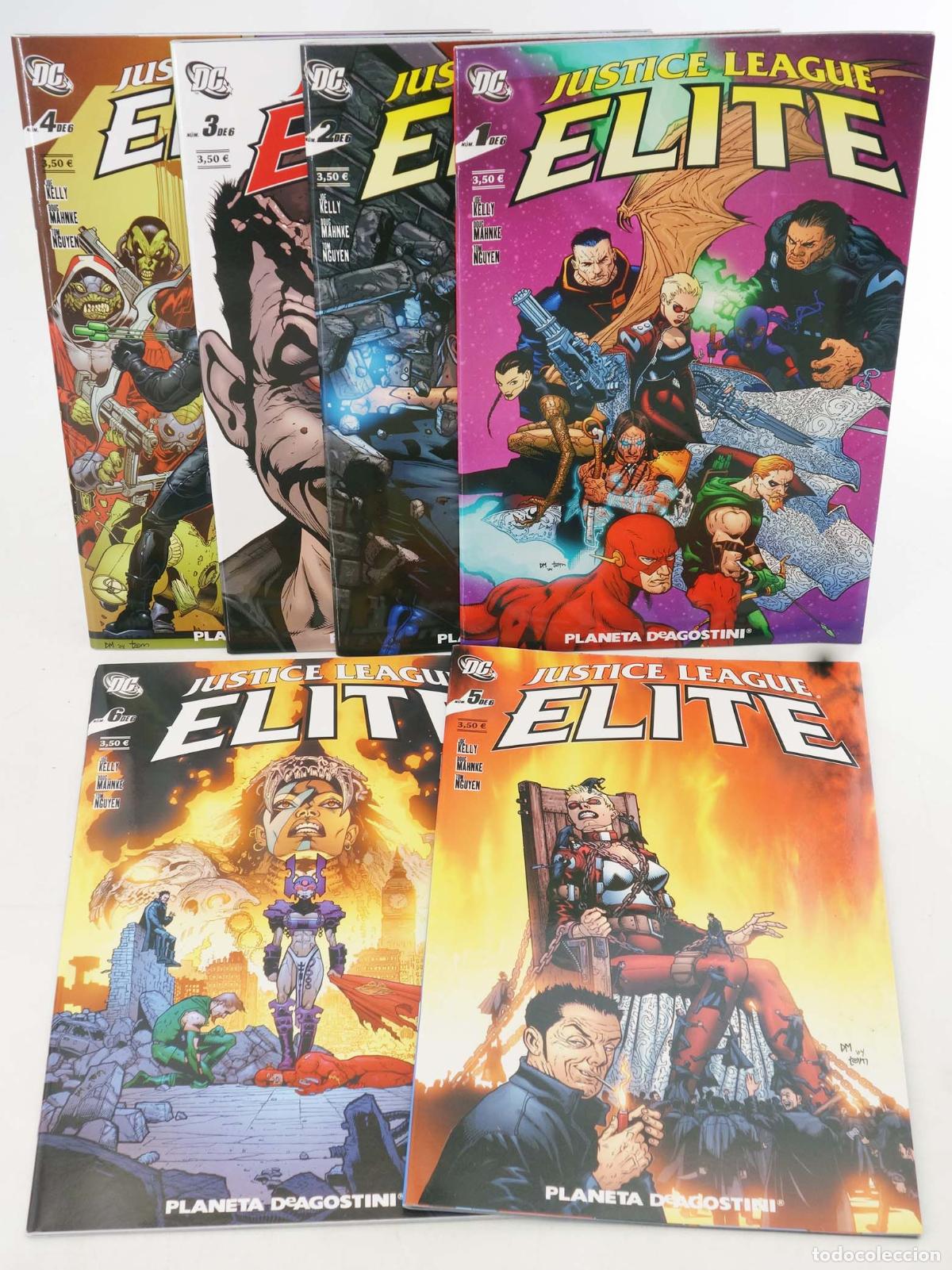 C&oacute;mics: JUSTICE LEAGUE ELITE 1 A 6. COMPLETA. Planeta, 2006