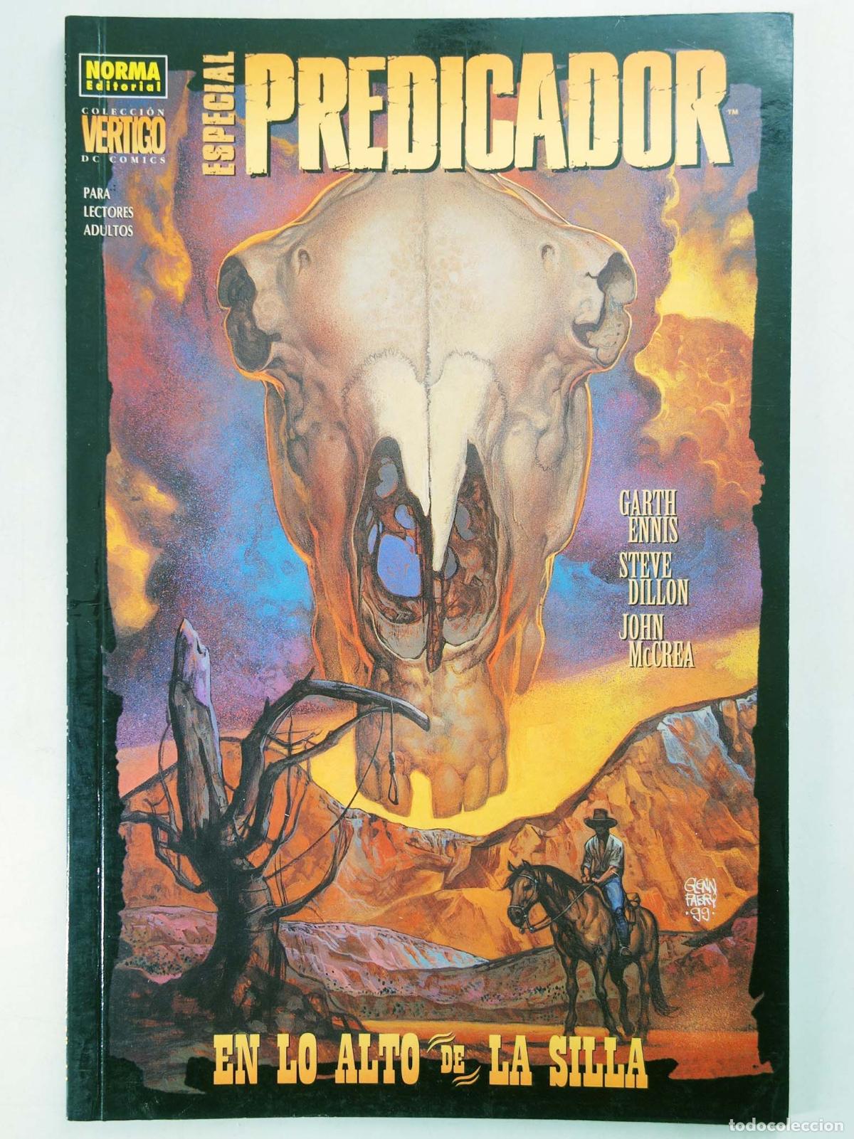 C&oacute;mics: VERTIGO 156. ESPECIAL PREDICADOR en lo alto de la silla (Garth Ennis/Steve Dillon) Planeta, 2000