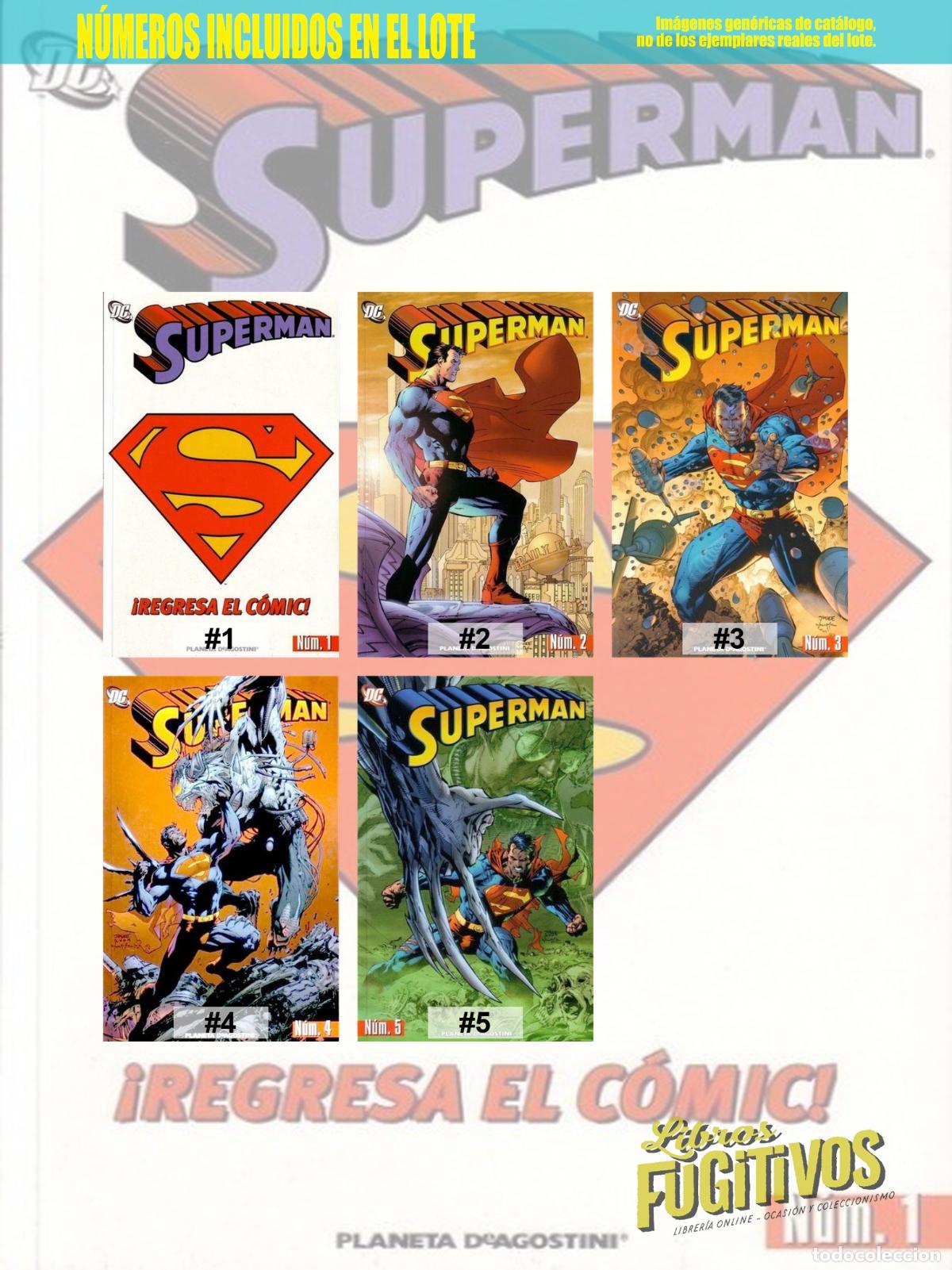C&oacute;mics: SUPERMAN 1 A 5. Planeta, 2006 - Foto 3