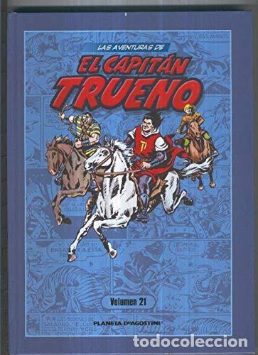 C&oacute;mics: AVENTURAS CAPITAN TRUENO TOMO 21 - TAPA DURA PLANETA - A ESTRENAR