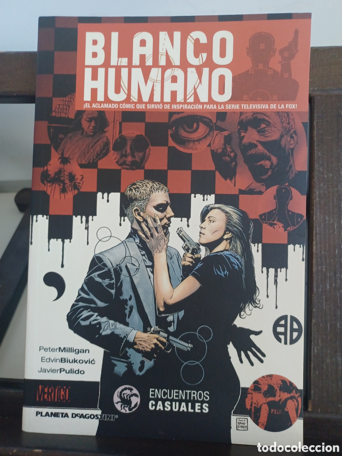 C&oacute;mics: Blanco Humano. Encuentros casuales/ V&eacute;rtigo Planeta DeAgostini/ NUEVO A ESTRENAR