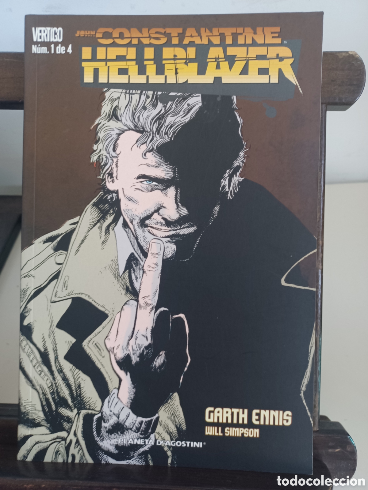 C&oacute;mics: John Constantine Hellblazer 1 de 4/ Garth Ennis & Will Simpson/ Planeta DeAgostini/ NUEVO A ESTRENAR