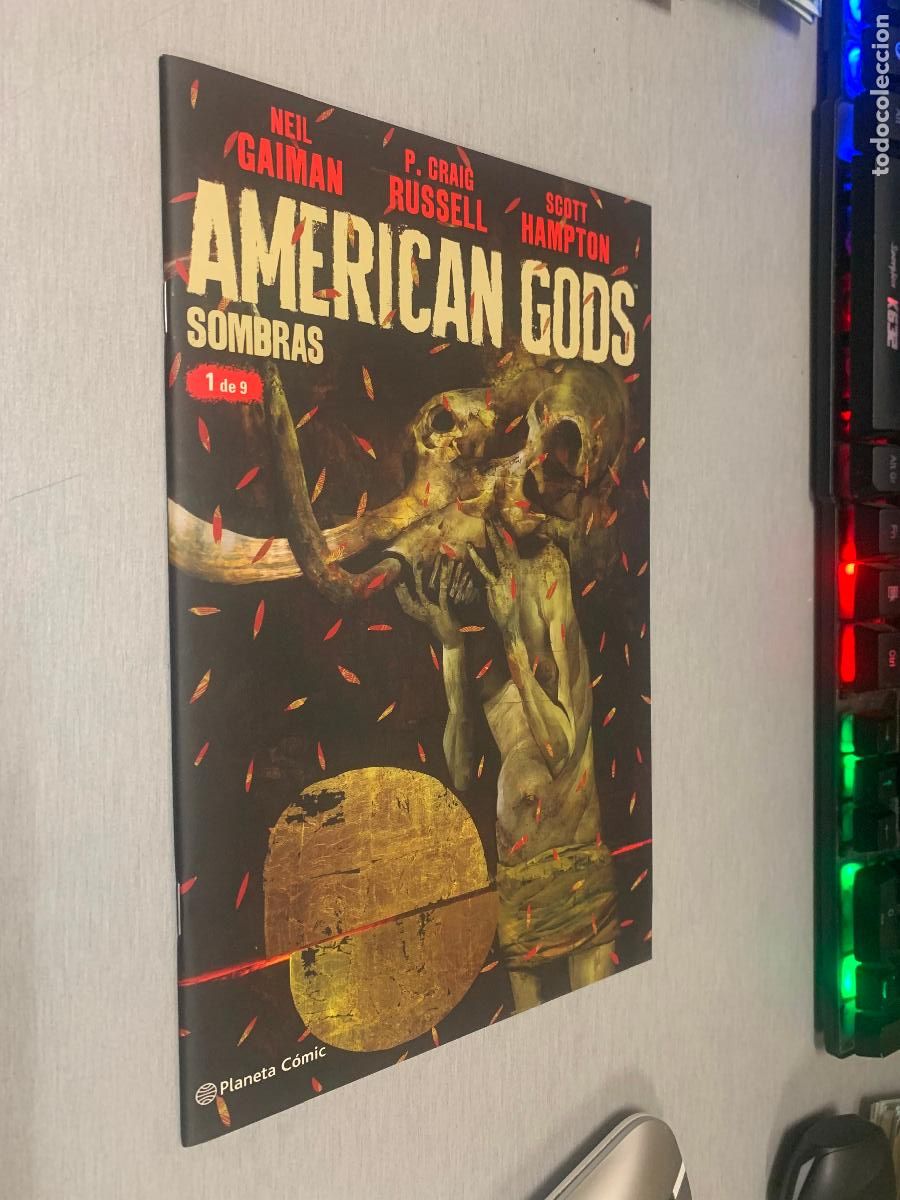 C&oacute;mics: AMERICAN GODS SOMBRAS N&ordm; 1 / NEIL GAIMAN, P. CRAIG RUSSELL, SCOTT HAMPTON / PLANETA