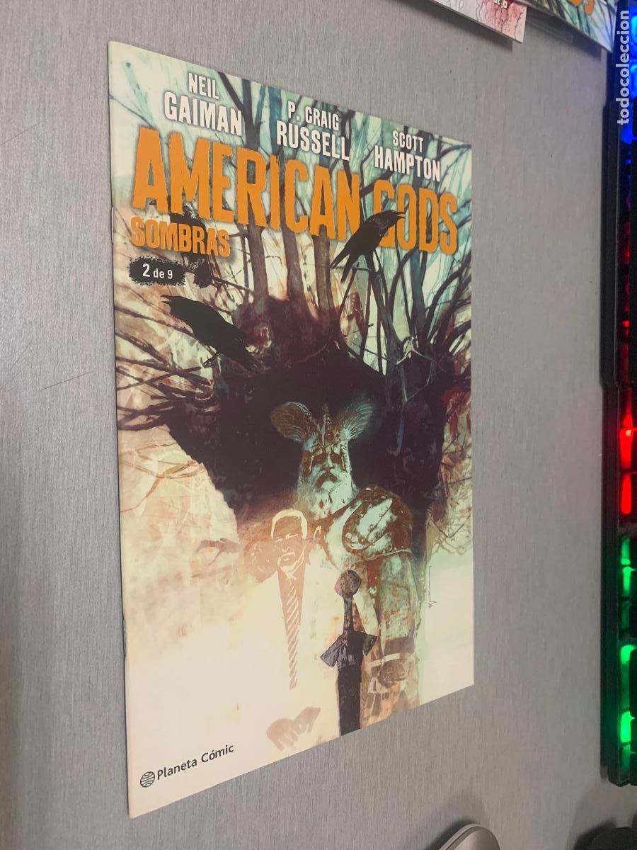 C&oacute;mics: AMERICAN GODS SOMBRAS N&ordm; 2 / NEIL GAIMAN, P. CRAIG RUSSELL, SCOTT HAMPTON / PLANETA