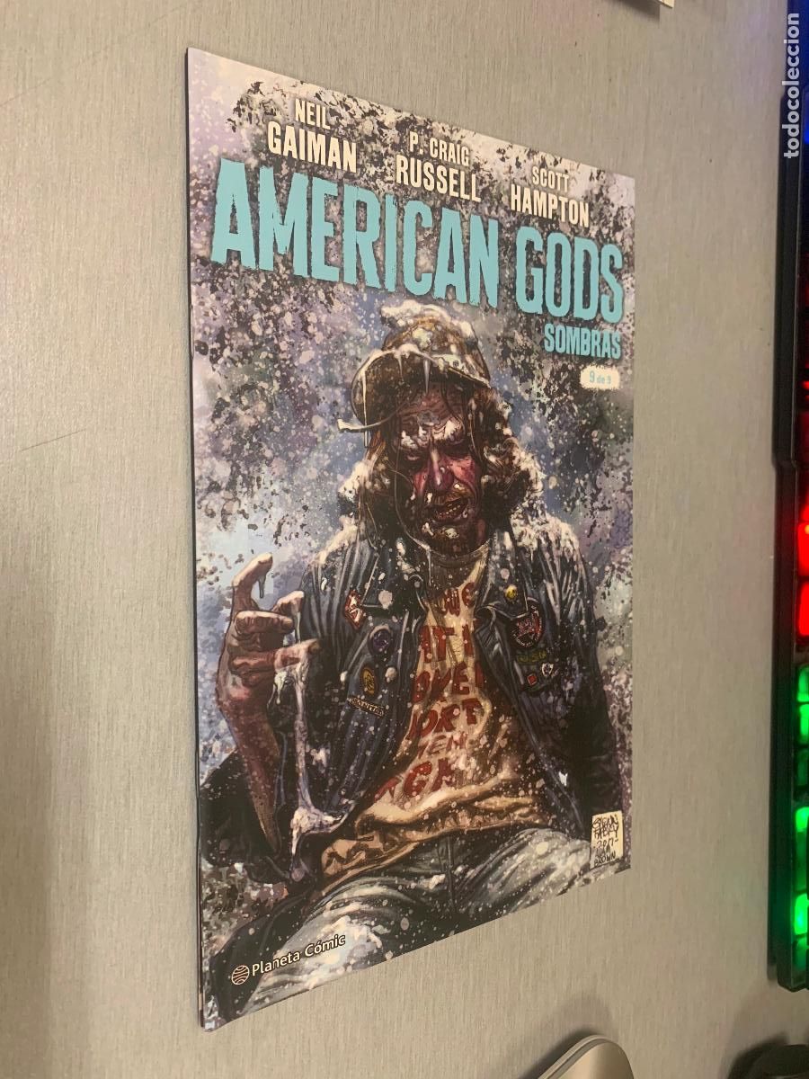 C&oacute;mics: AMERICAN GODS SOMBRAS N&ordm; 9 / NEIL GAIMAN, P. CRAIG RUSSELL, SCOTT HAMPTON / PLANETA