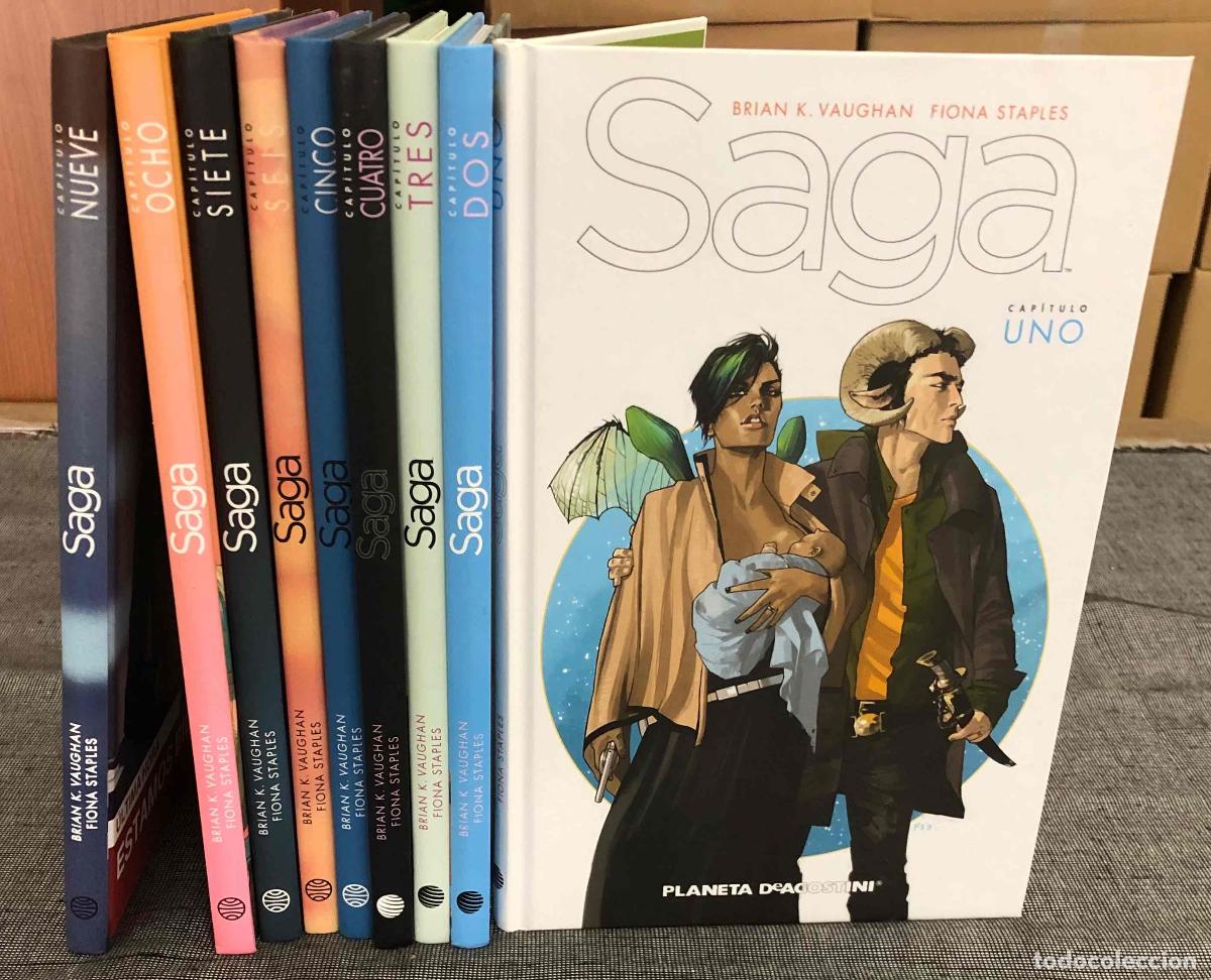 C&oacute;mics: SAGA CAPITULO UNO AL NUEVE. BRIAN K. VAUGHAN - FIONA STAPLES. PLANETA 2012