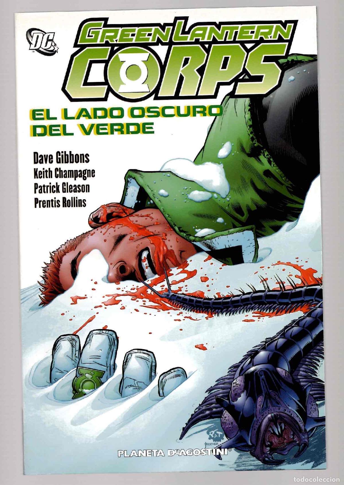 C&oacute;mics: GREEN LANTERN CORPS EL LADO OSCURO DEL VERDE. DAVE GIBBONS. PLANETA 2007