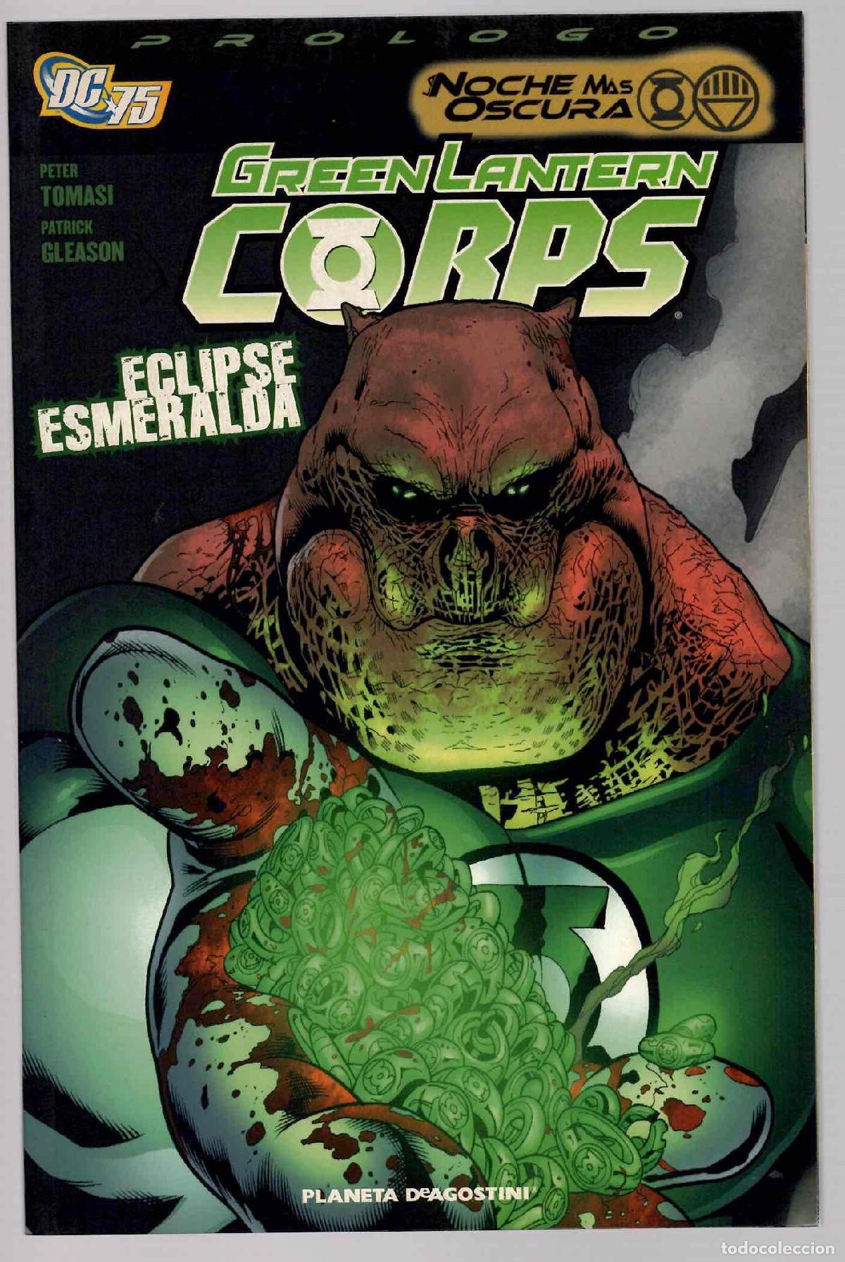 C&oacute;mics: GREEN LANTERN CORPS ECLIPSE ESMERALDA. PETER TOMASI - PATRICK GLEASON. PLANETA 2010