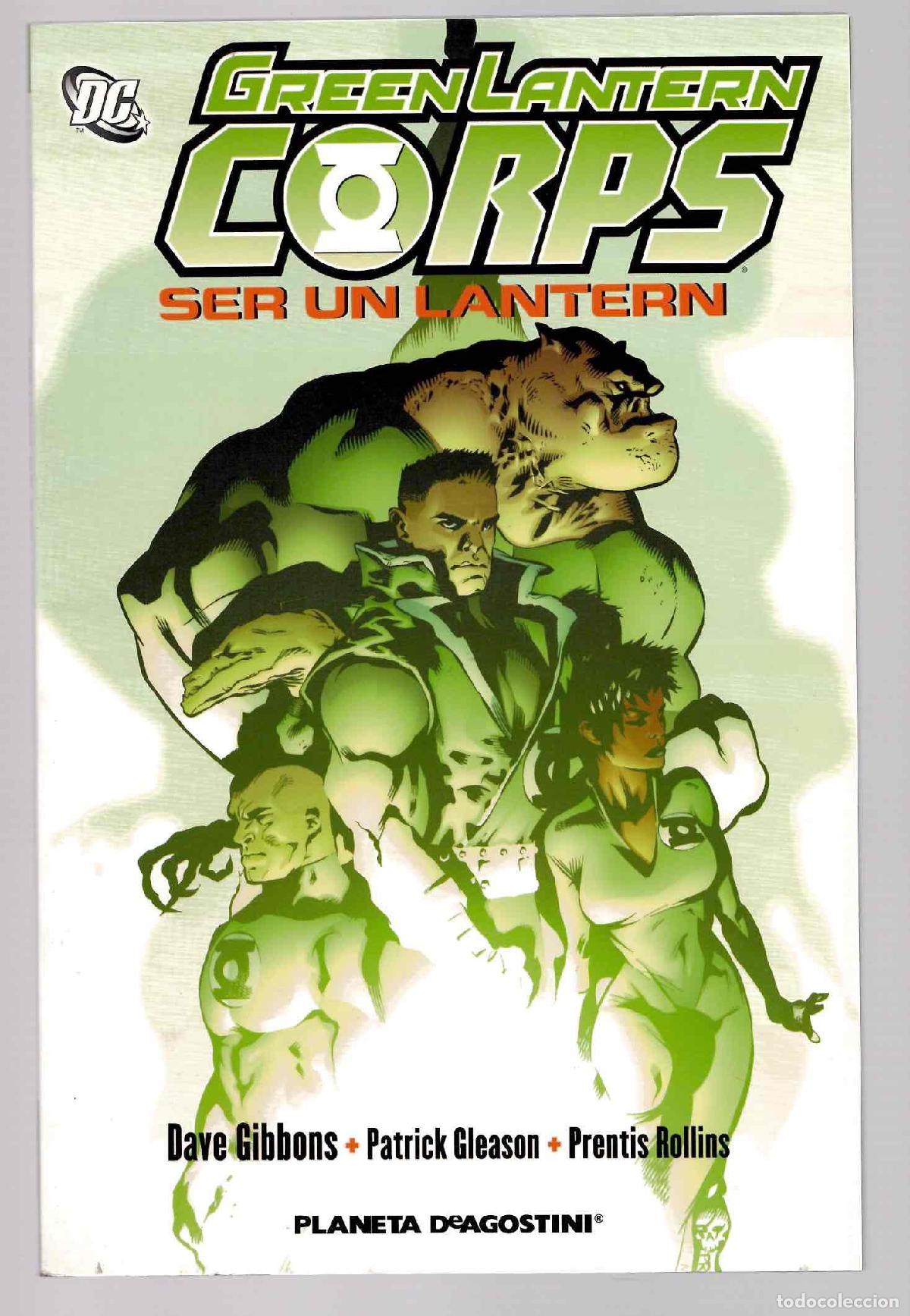 C&oacute;mics: GREEN LANTERN CORPS SER UN LANTERN. DAVE GIBBONS. PLANETA 2007
