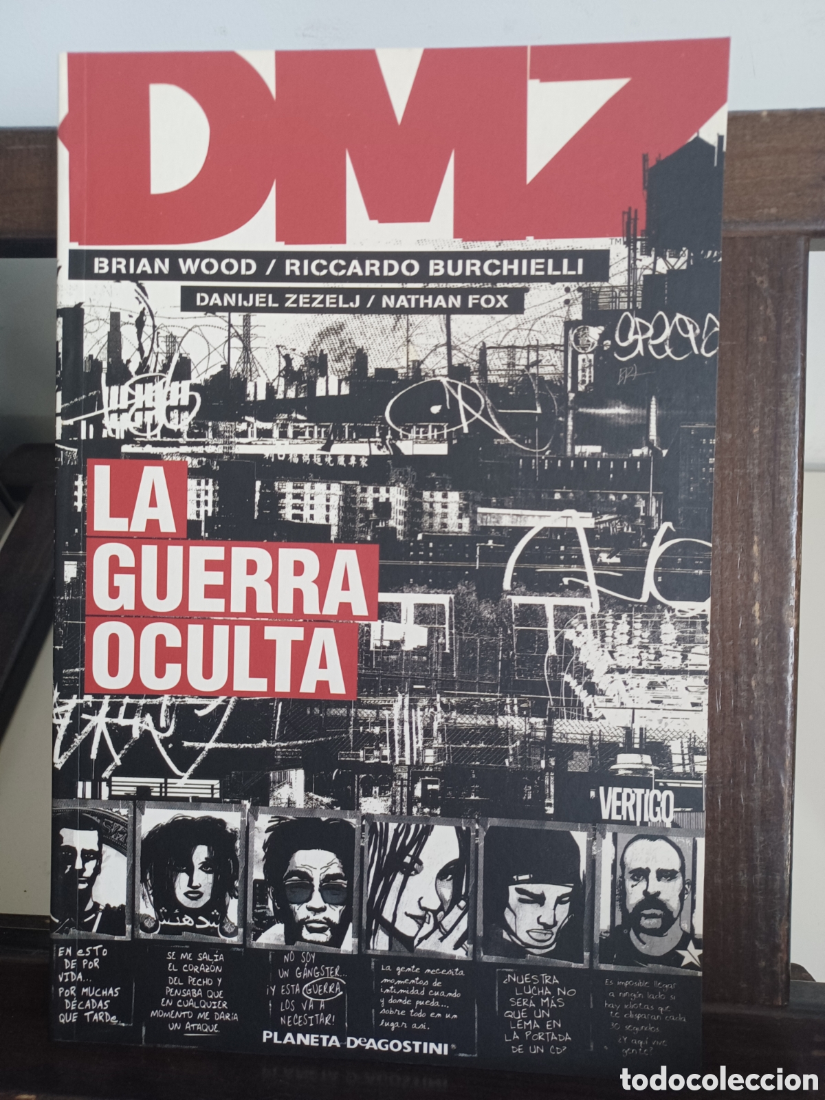 C&oacute;mics: DMZ La guerra oculta/ V&eacute;rtigo Planeta DeAgostini/ NUEVO A ESTRENAR