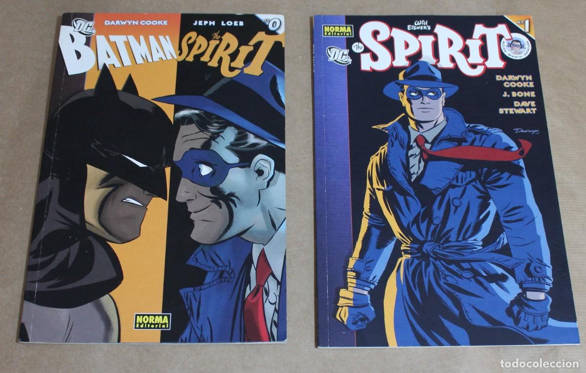 C&oacute;mics: THE SPIRIT - n&ordm;s 0 (especial con Batman) y 1 - NORMA ed. a&ntilde;o 2008 - Muy buen estado