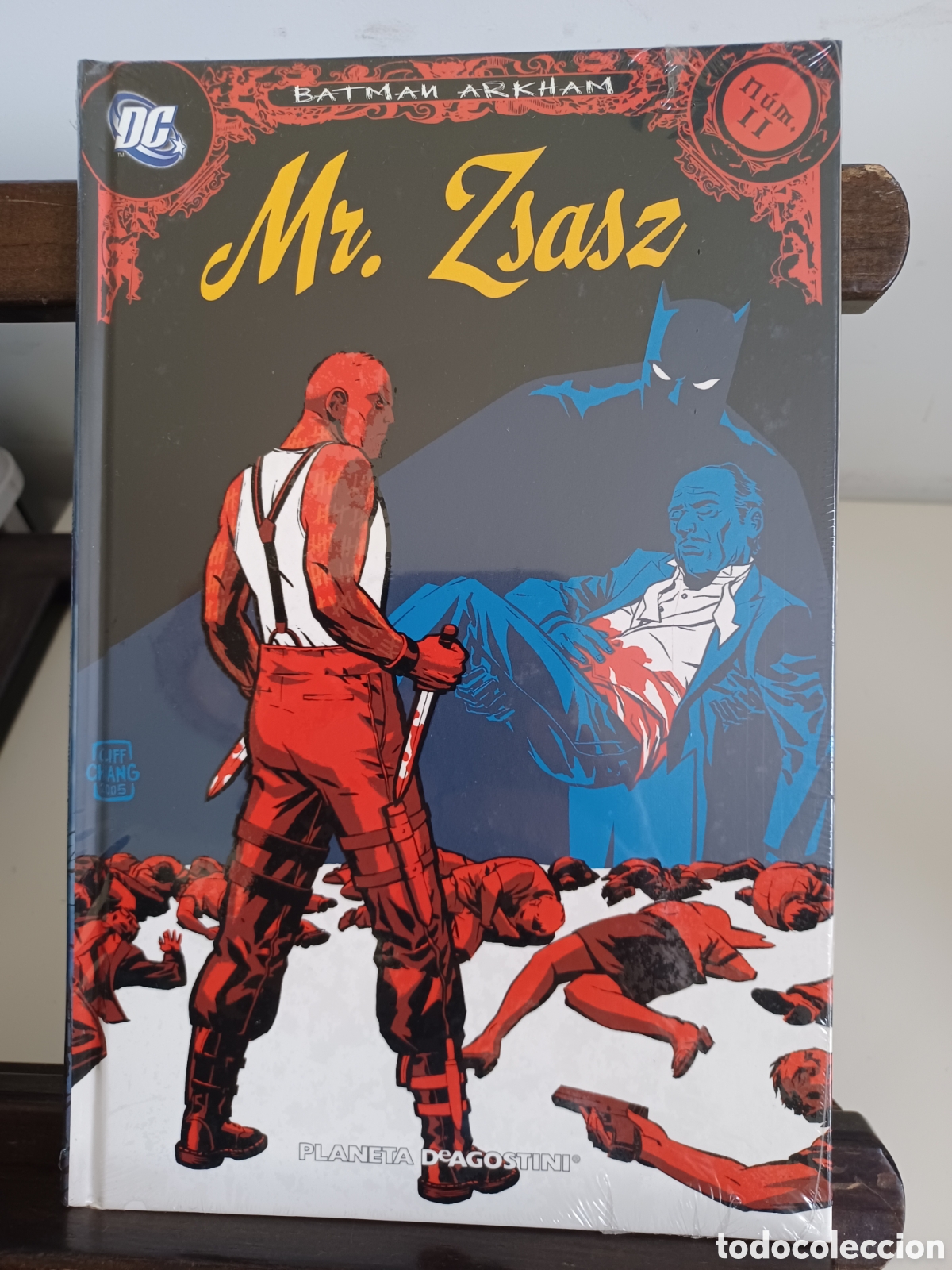 C&oacute;mics: Batman Arkham 11 Mr Zsasz/ Planeta DeAgostini/ Descatalogado/ NUEVO PRECINTADO