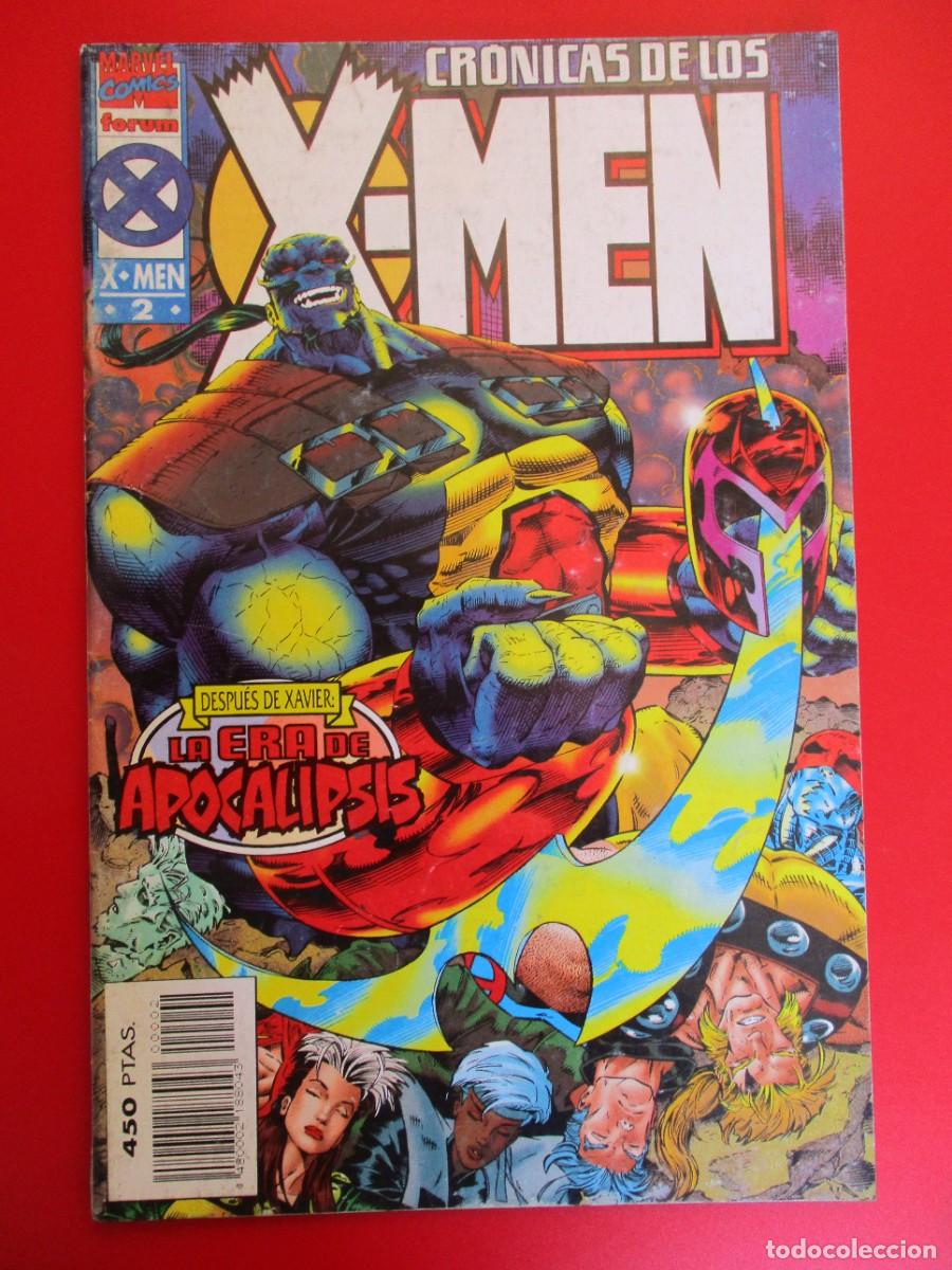 C&oacute;mics: X-MEN (1995, PLANETA-DEAGOSTINI) -CRONICAS- 2 &middot; III-1996 &middot; CR&Oacute;NICAS DE LOS X-MEN
