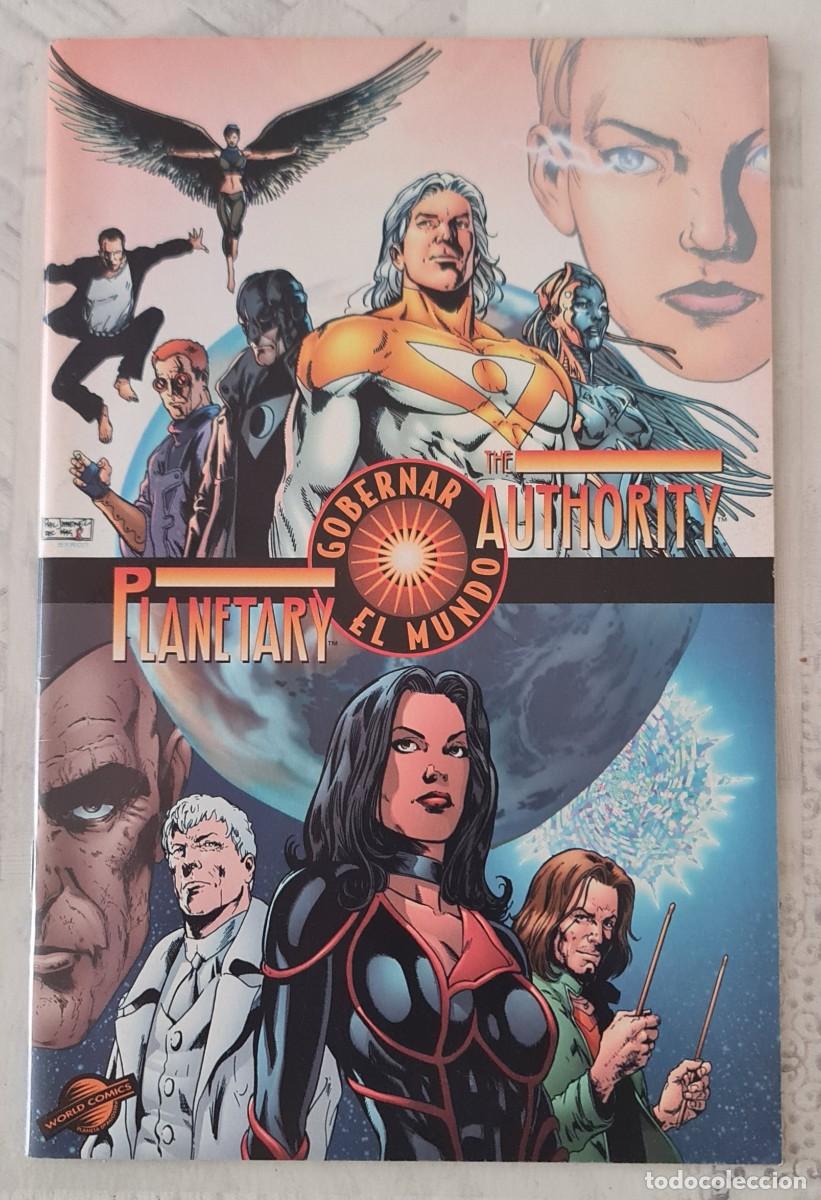 C&oacute;mics: PLANETARY / THE AUTHORITY. GOBERNAR EL MUNDO de Warren Ellis. World Comics 2001