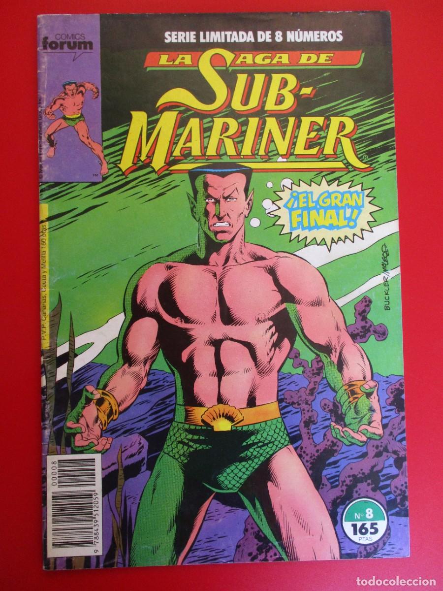 C&oacute;mics: NAMOR (1989, PLANETA-DEAGOSTINI) -LA SAGA DE SUB-MARINER- 8 &middot; I-1990 &middot; EL GRAN FINAL