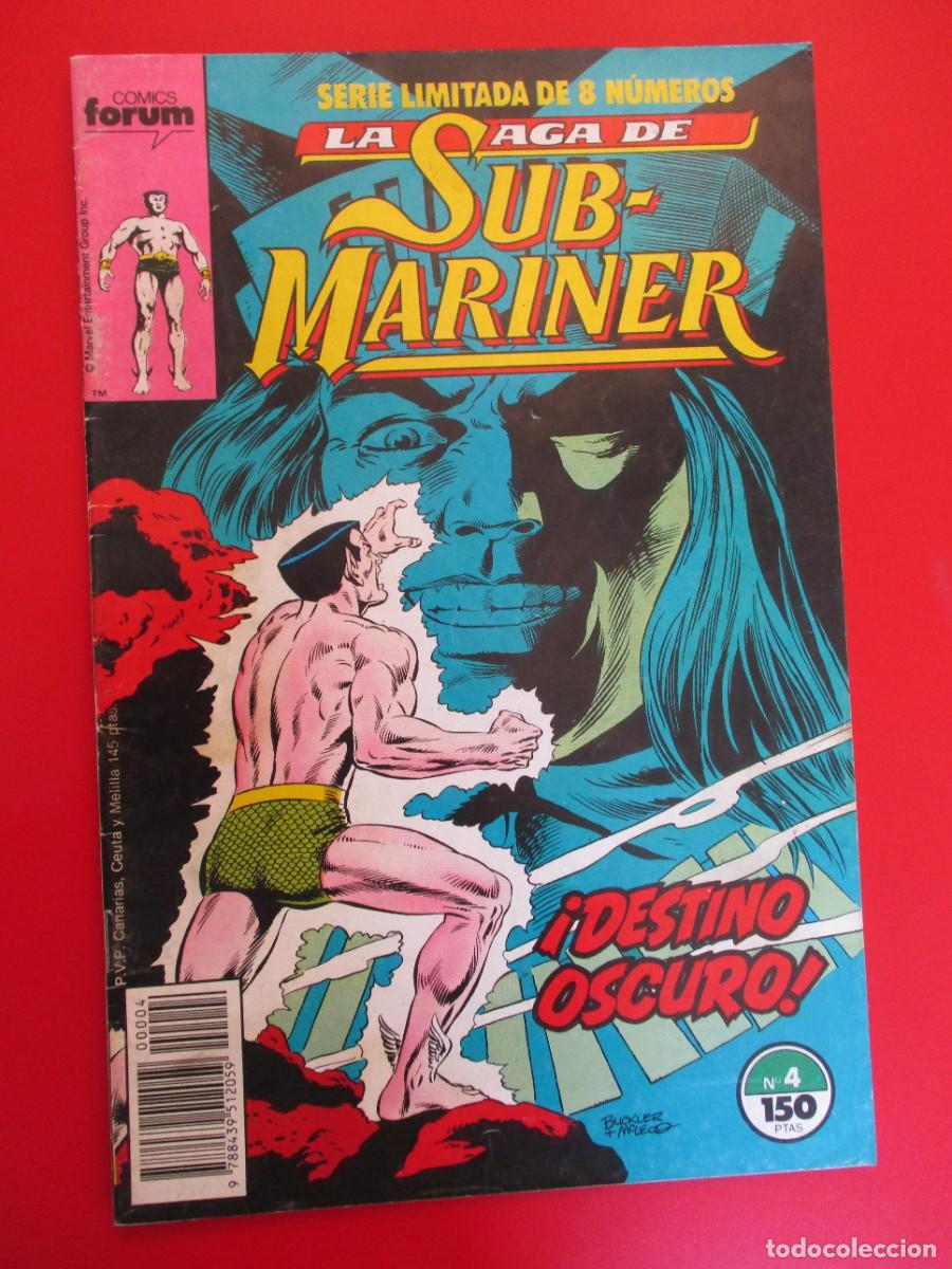 C&oacute;mics: NAMOR (1989, PLANETA-DEAGOSTINI) -LA SAGA DE SUB-MARINER- 4 &middot; IX-1989 &middot; DESTINO OSCURO