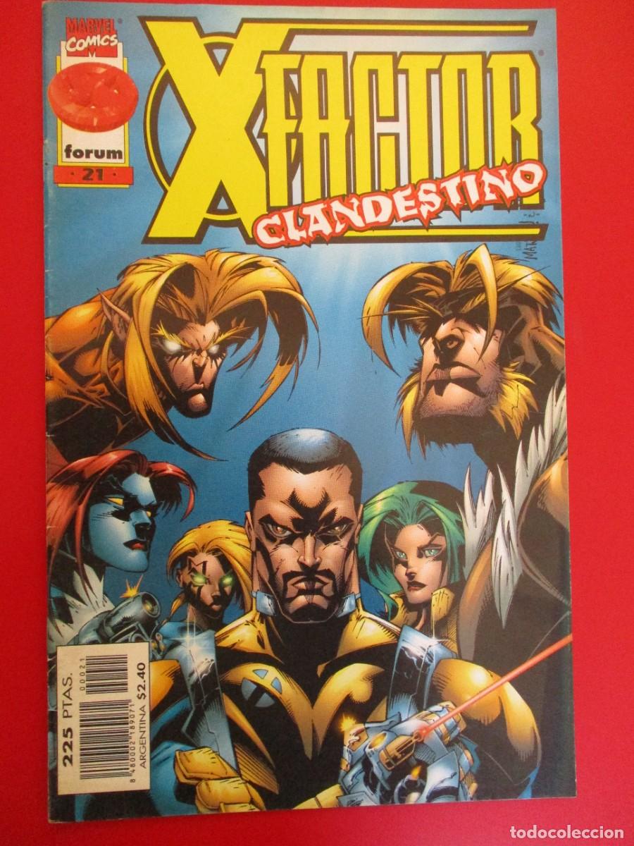 C&oacute;mics: X-FACTOR (1996, PLANETA-DEAGOSTINI) -VOL 2- 21 &middot; XII-1997 &middot; X-FACTOR - Foto 1