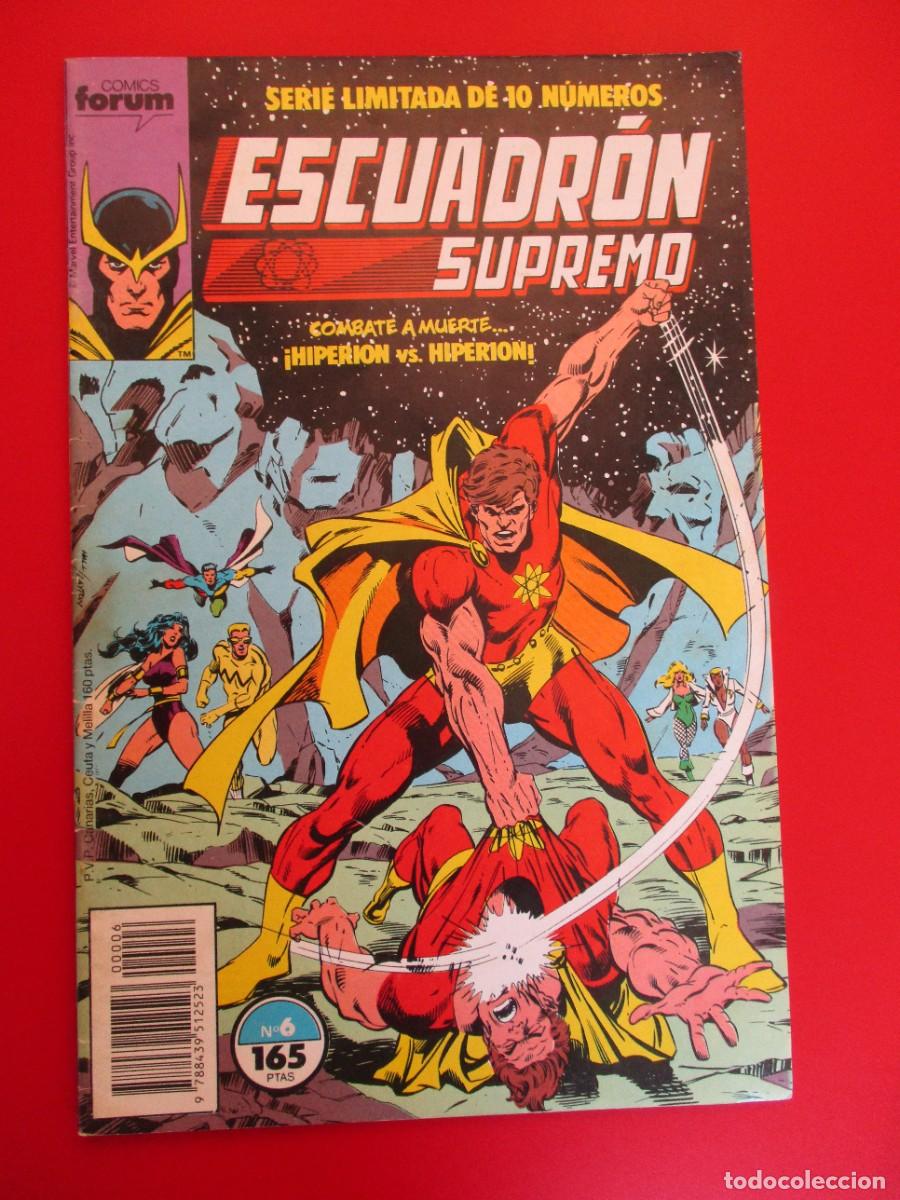 C&oacute;mics: ESCUADRON SUPREMO (1990, PLANETA-DEAGOSTINI) 6 &middot; 1990 &middot; COMBATE A MUERTE HIPERION VS HIPERION